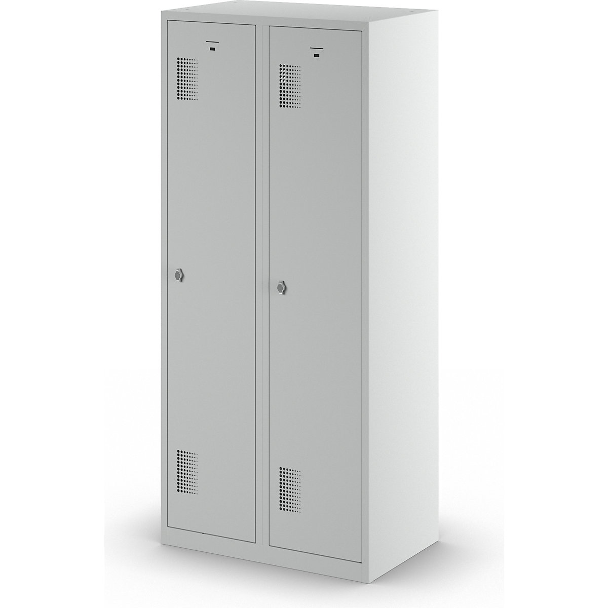 Vestiar pentru haine curate și murdare Amsterdam – eurokraft basic (Imagine produs 6)-5