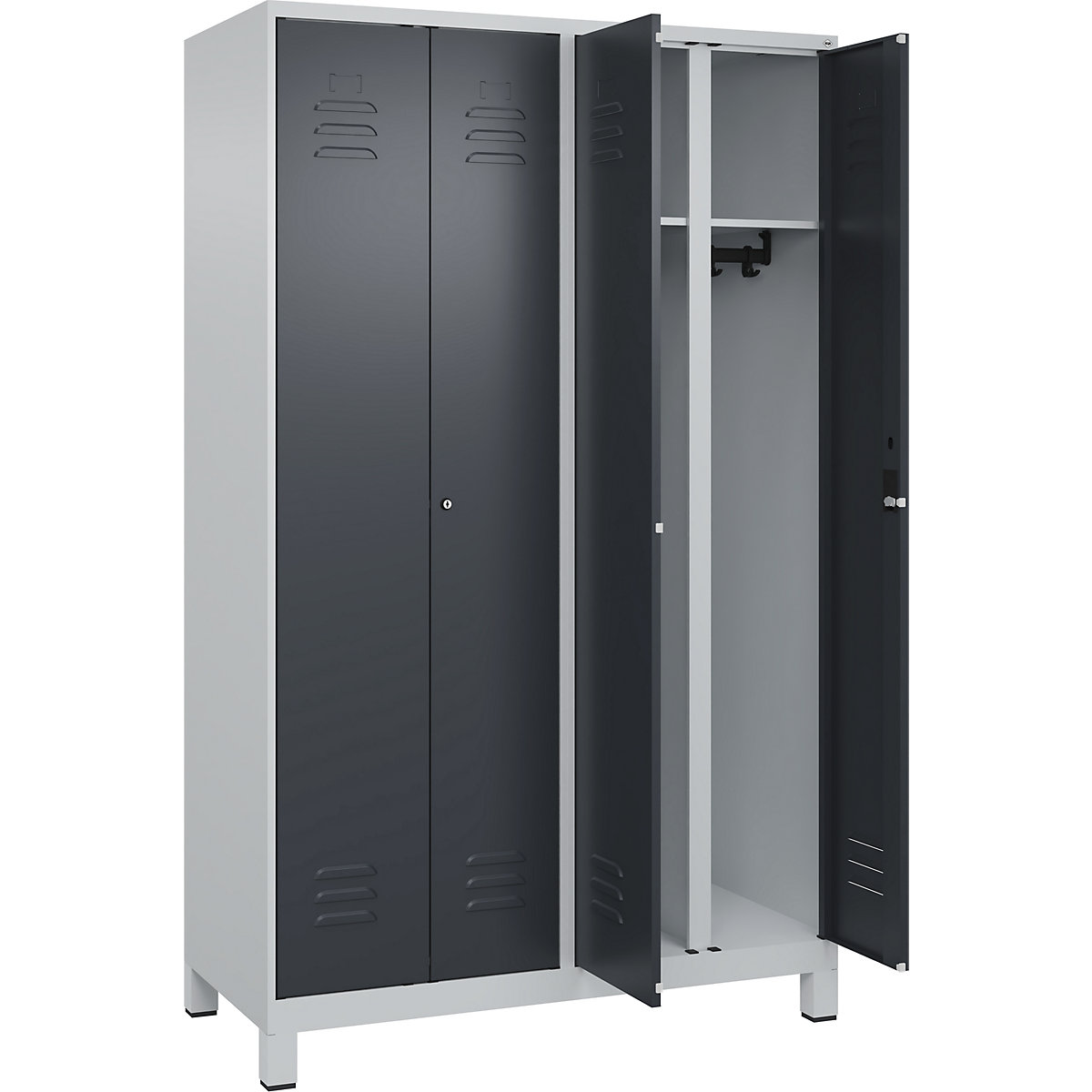 Vestiar pentru haine curate și murdare Classic PLUS – C+P (Imagine produs 3)-2