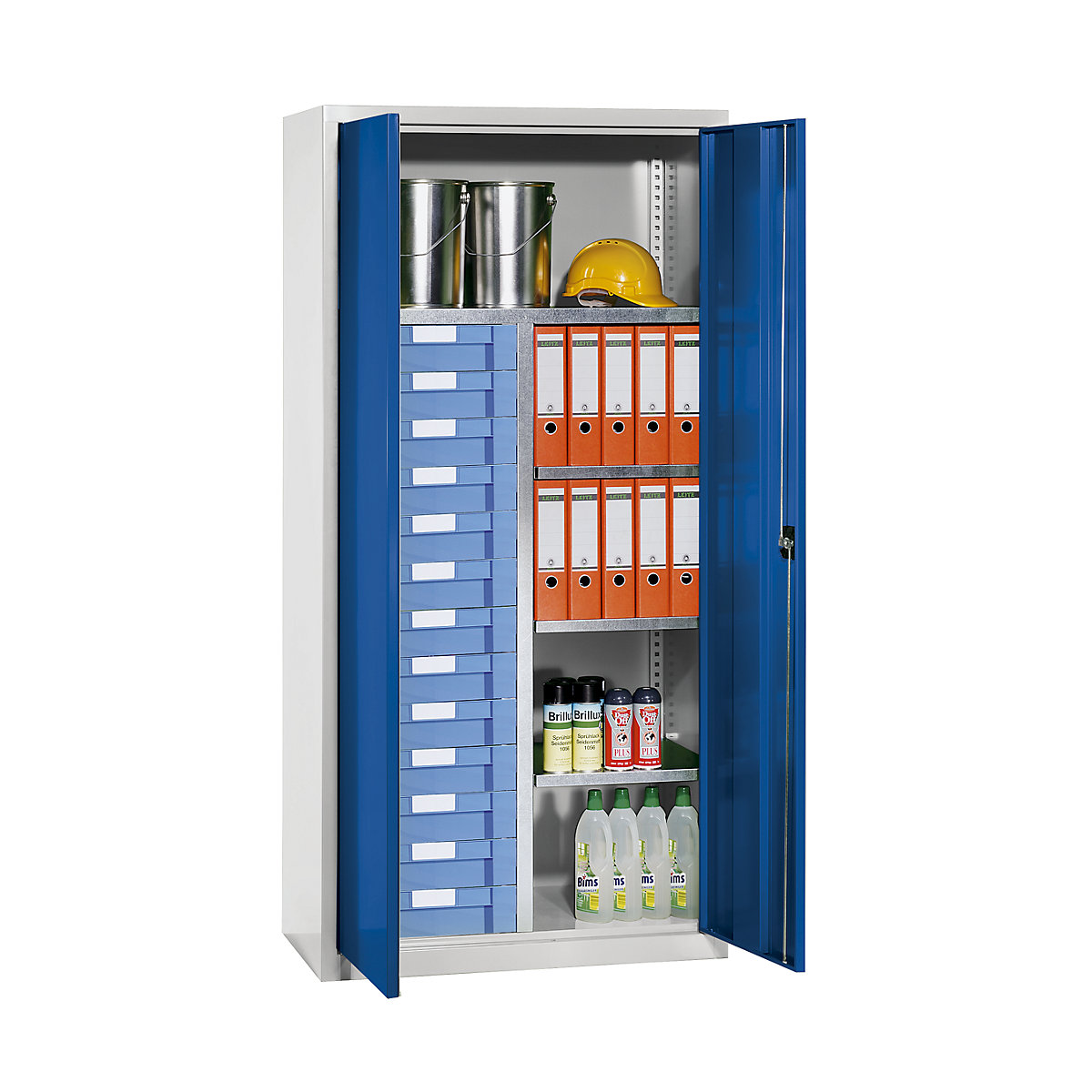 Dulap de materiale şi dulap cu sertare &ndash; eurokraft pro