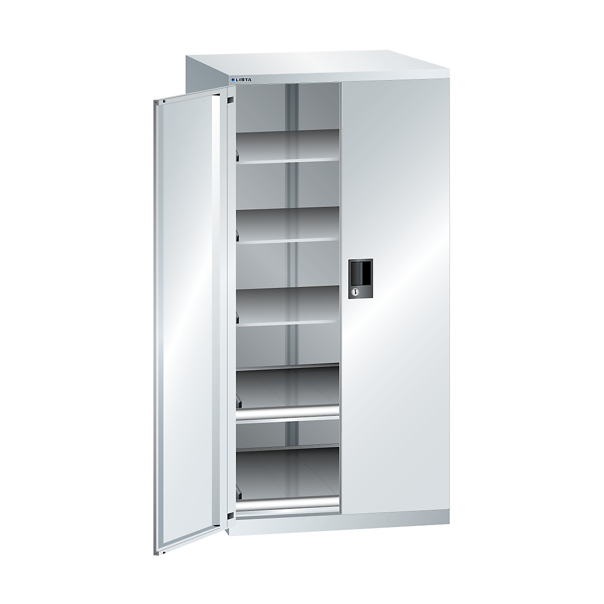 Dulap cu sertare, cu uși cu canaturi – LISTA (Imagine produs 5)-4