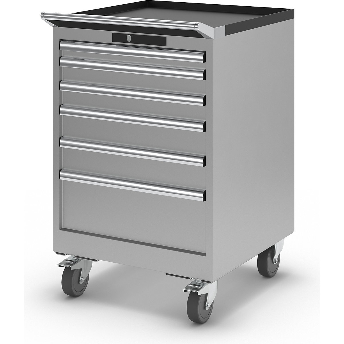 Dulap cu sertare, lățime 564 mm, mobil – LISTA (Imagine produs 4)-3