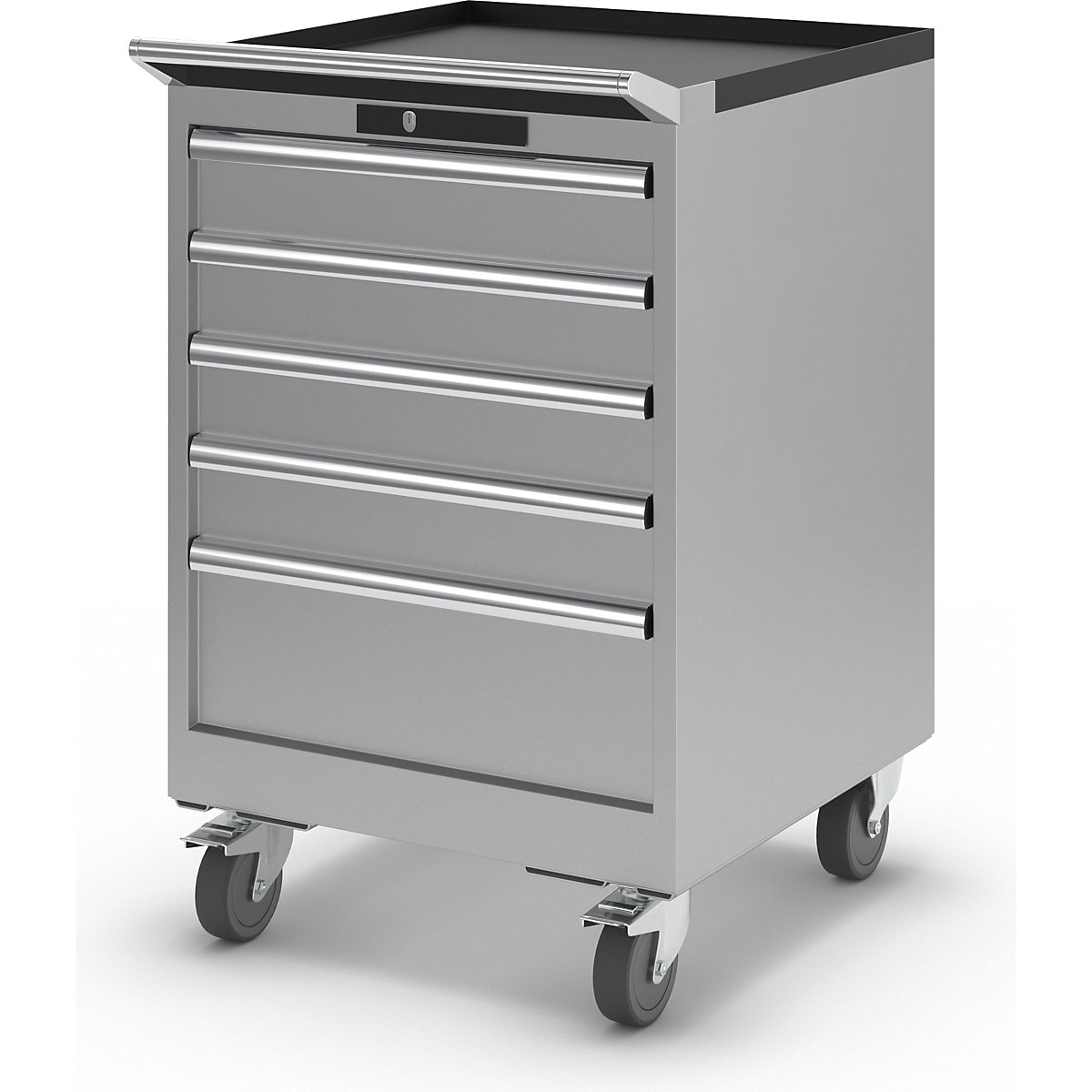 Dulap cu sertare, lățime 564 mm, mobil – LISTA (Imagine produs 4)-3