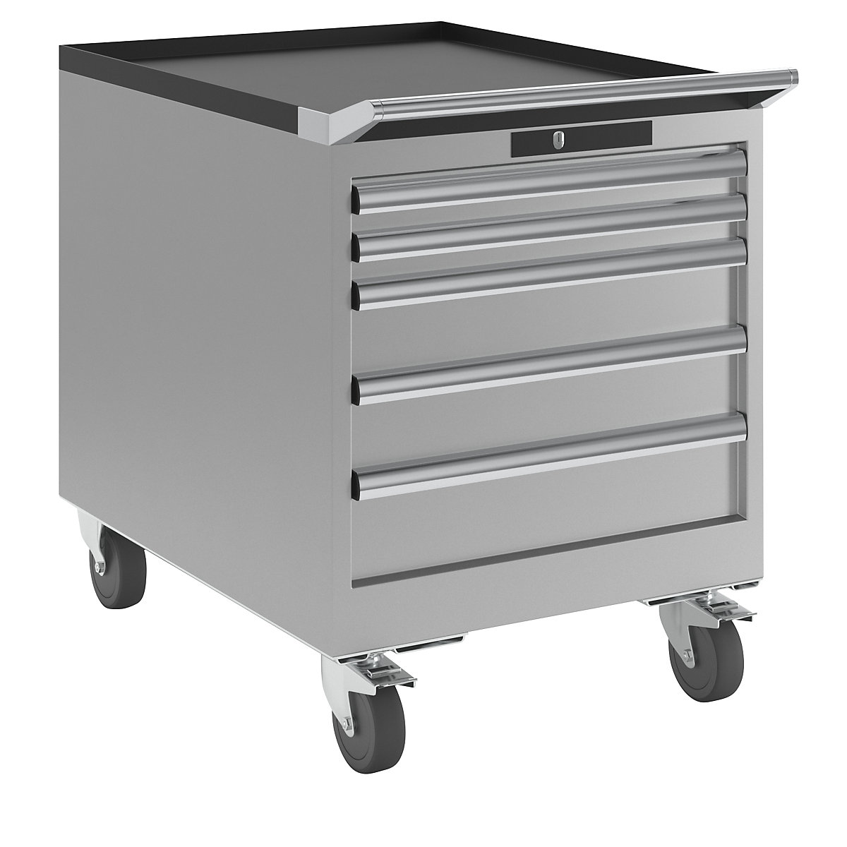 Dulap cu sertare, lățime 564 mm, mobil – LISTA