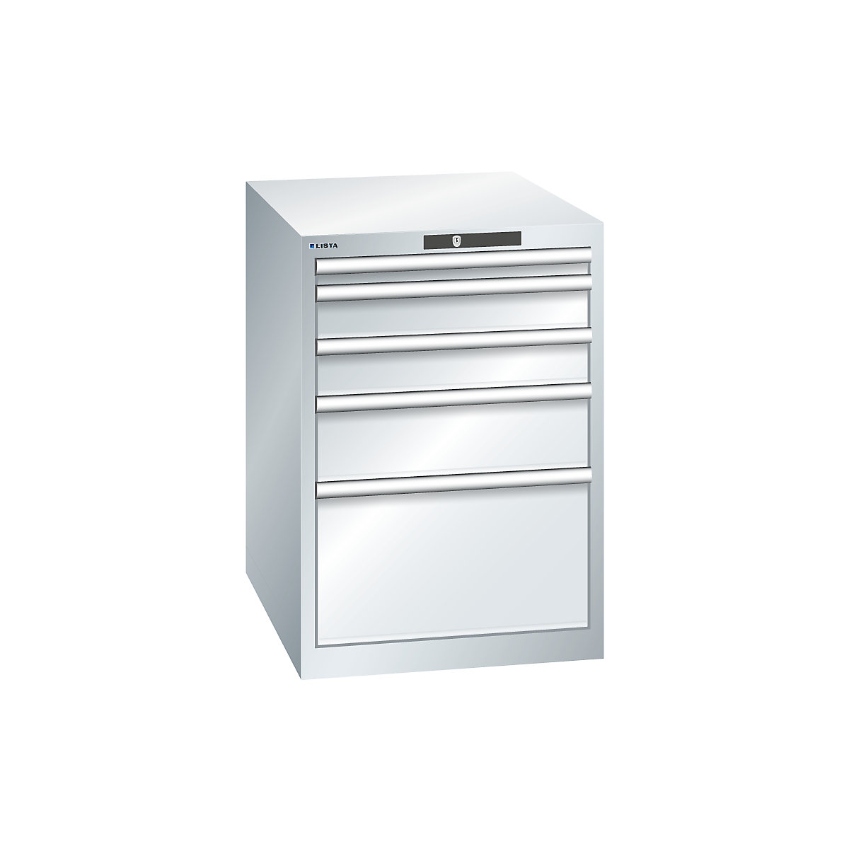 Dulap cu sertare, tablă de oțel – LISTA (Imagine produs 5)-4