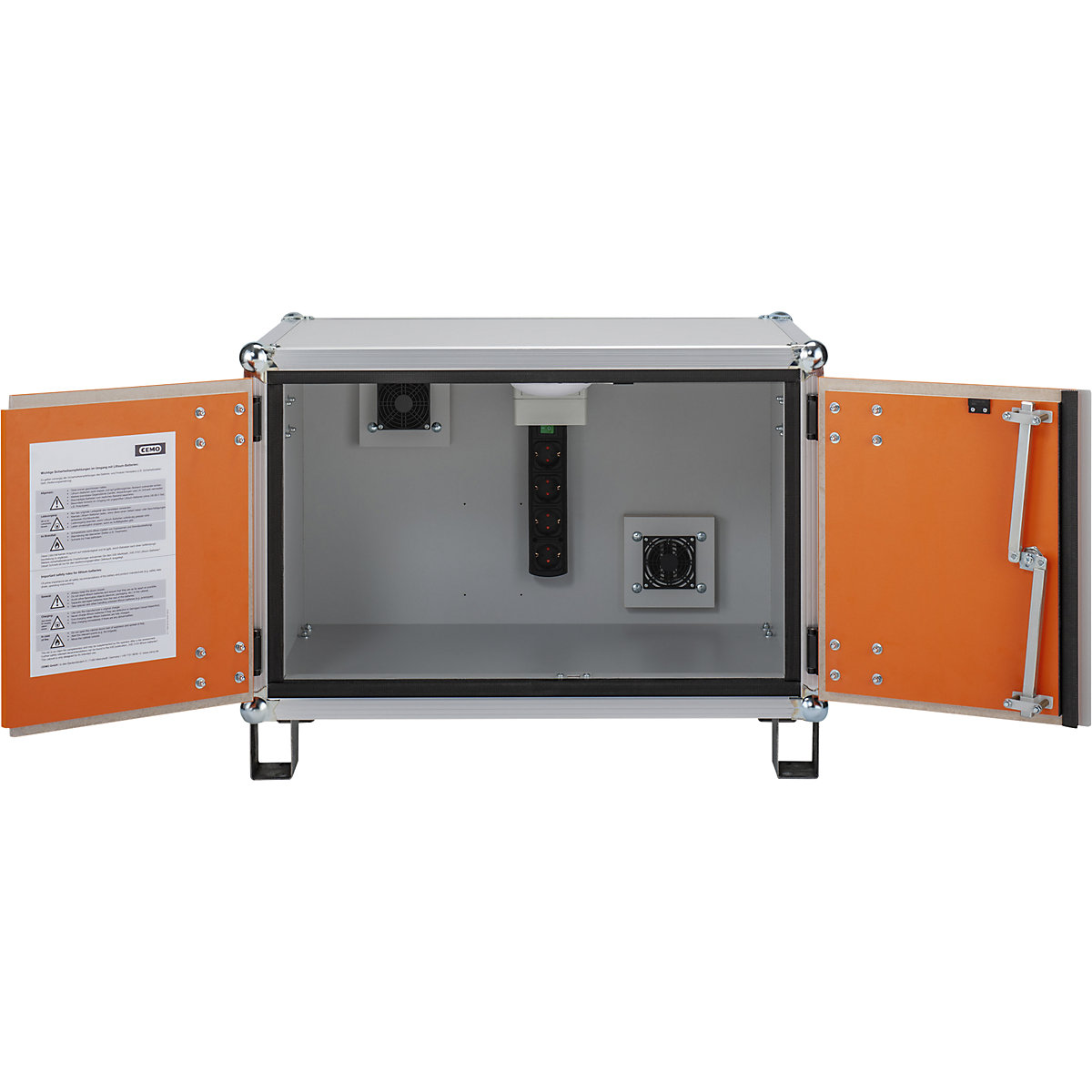 Dulap de siguranță pentru încărcarea acumulatorilor BASIC – CEMO (Imagine produs 2)-1