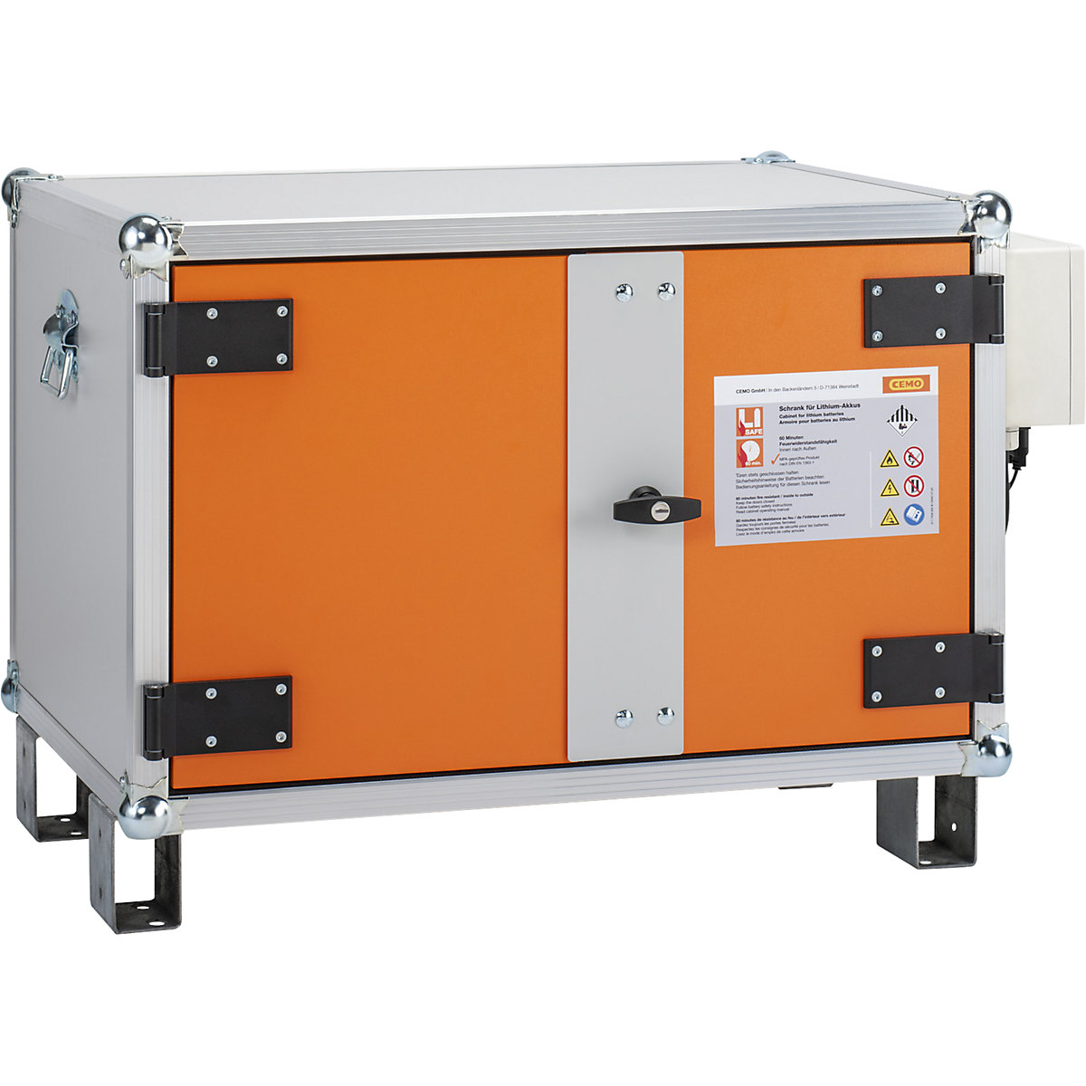 Dulap de siguranță pentru încărcarea acumulatorilor PREMIUM PLUS – CEMO (Imagine produs 8)-7