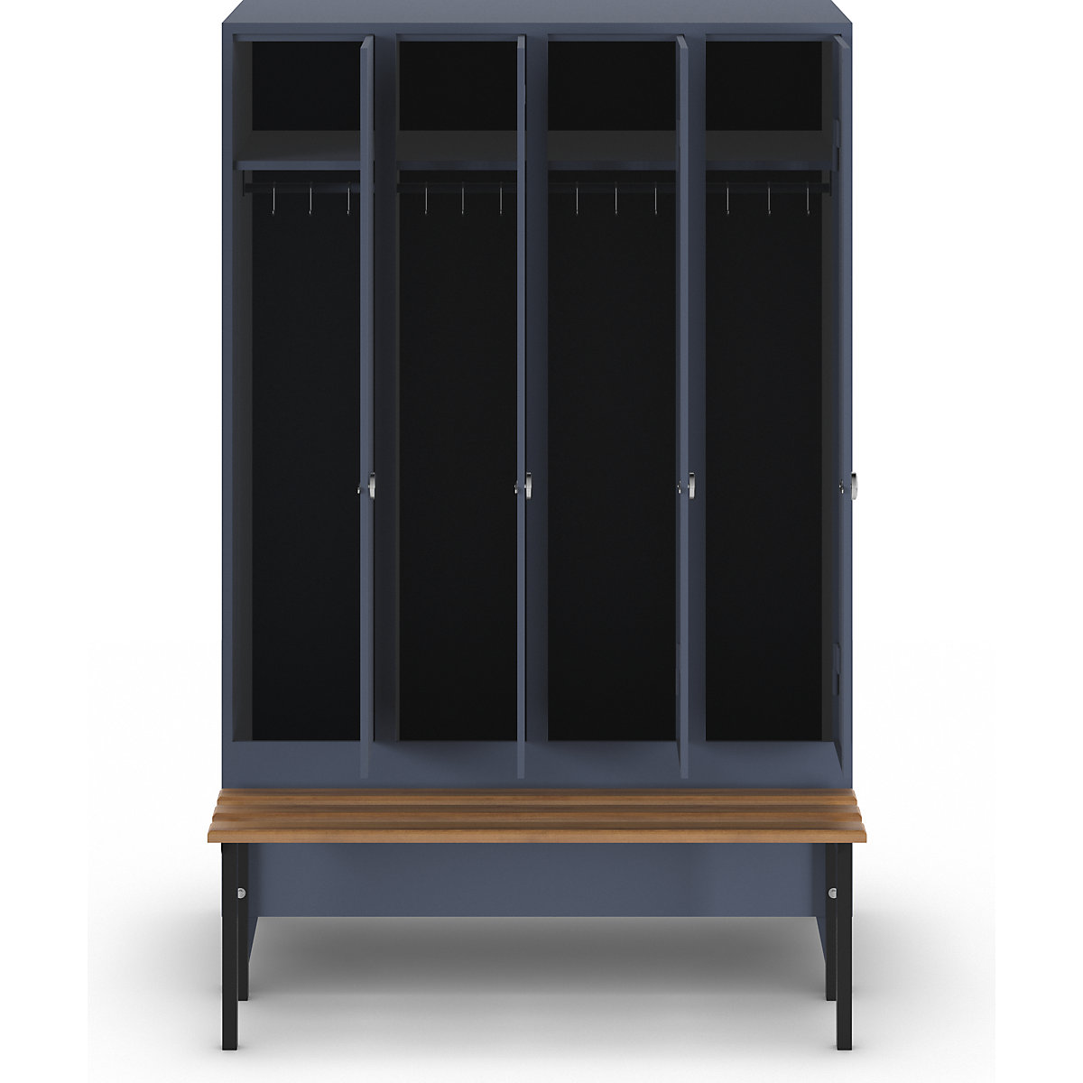 Vestiar Berlin 1 cu bancă – Wolf (Imagine produs 2)-1