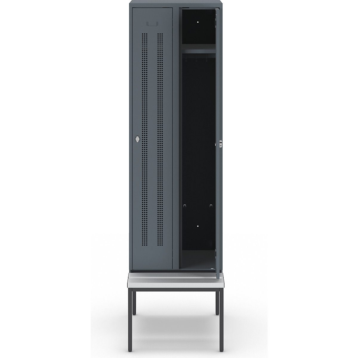 Vestiar Berlin 1 cu bancă – Wolf (Imagine produs 2)-1