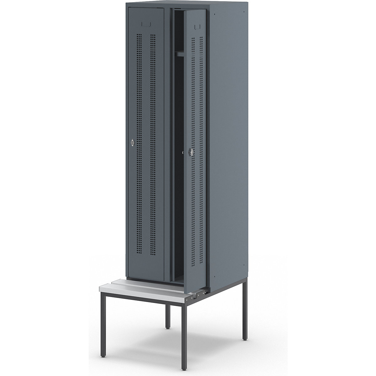 Vestiar Berlin 1 cu bancă – Wolf (Imagine produs 7)-6