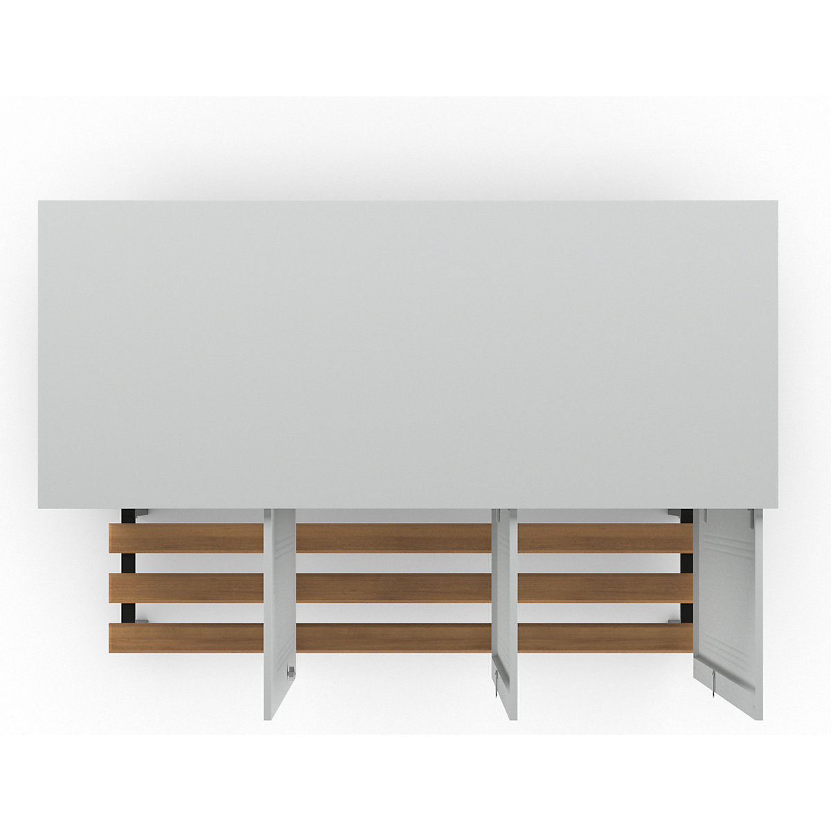 Vestiar Berlin 1 cu bancă – Wolf (Imagine produs 5)-4