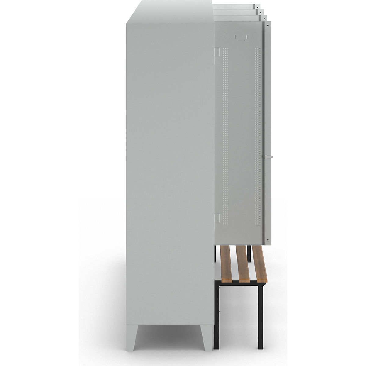 Vestiar Berlin 1 cu bancă – Wolf (Imagine produs 3)-2