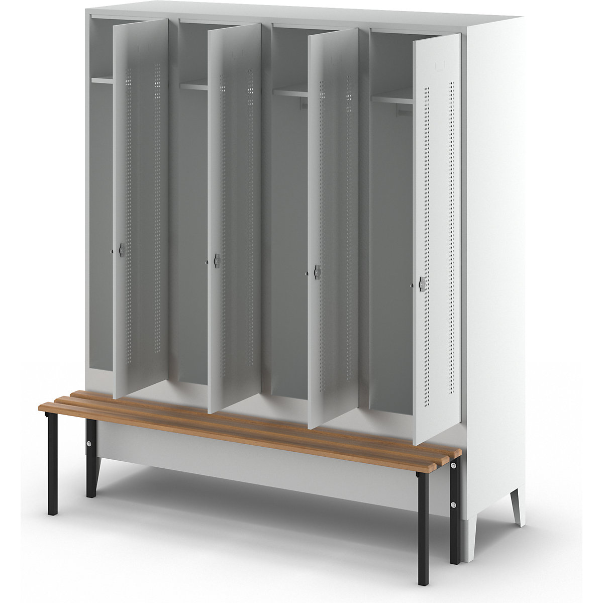 Vestiar Berlin 1 cu bancă – Wolf (Imagine produs 7)-6