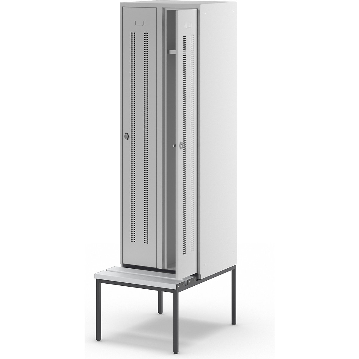 Vestiar Berlin 1 cu bancă – Wolf (Imagine produs 7)-6
