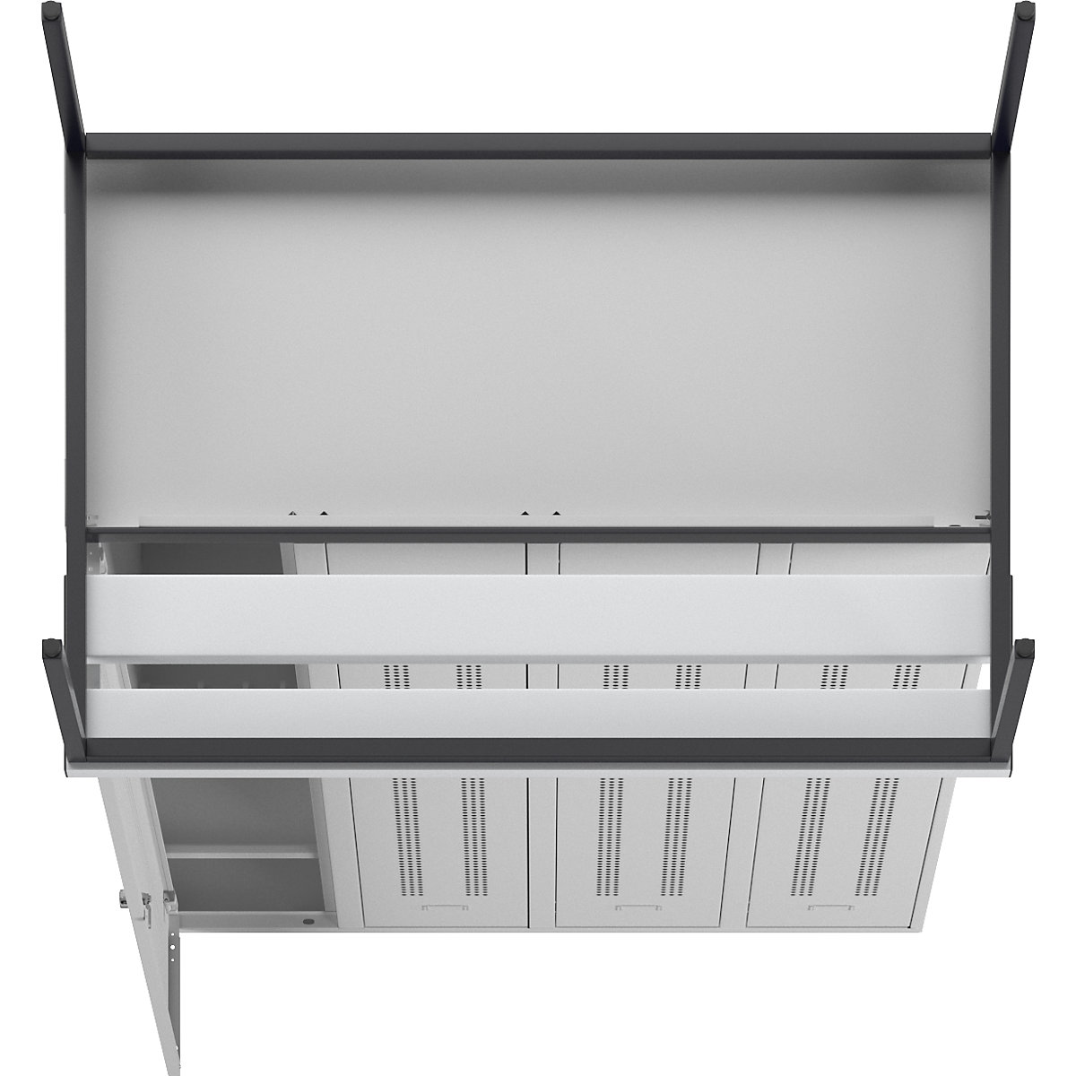 Vestiar Berlin 1 cu bancă – Wolf (Imagine produs 6)-5