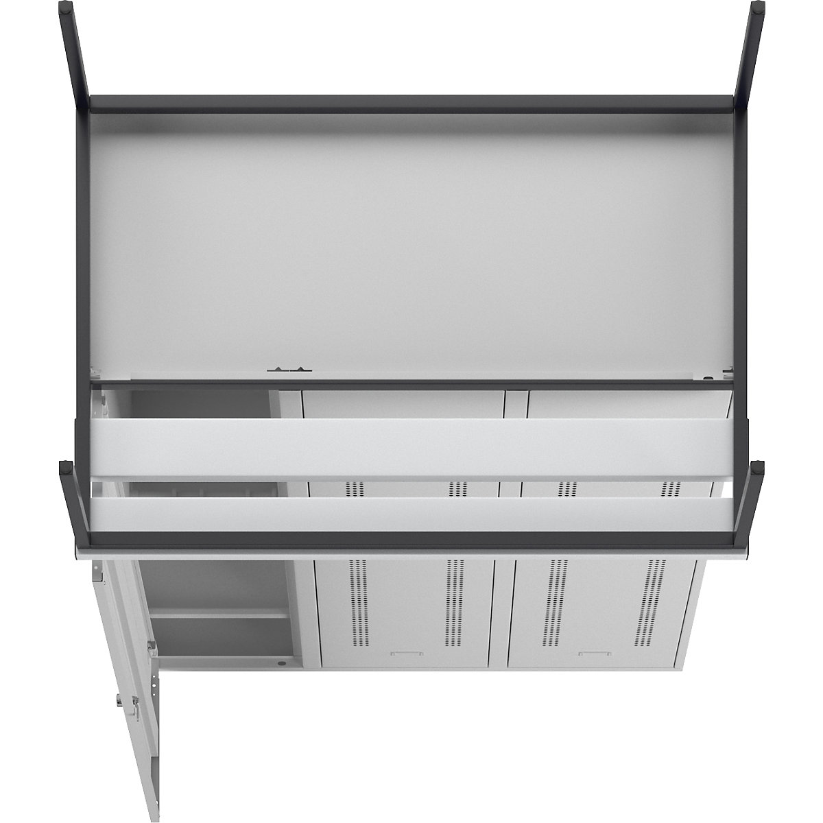 Vestiar Berlin 1 cu bancă – Wolf (Imagine produs 5)-4