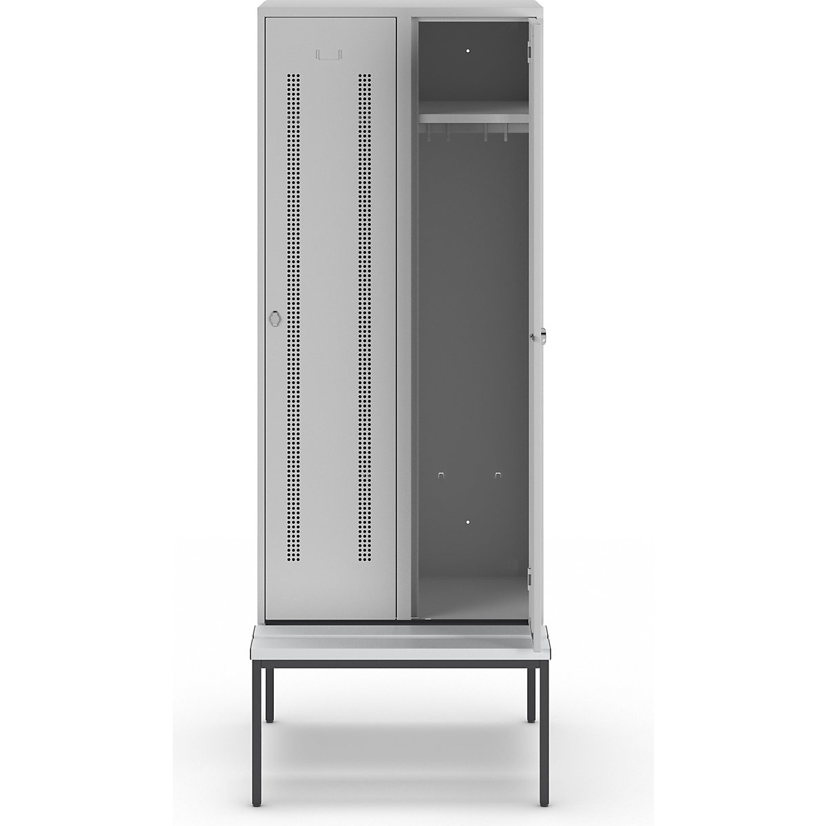 Vestiar Berlin 1 cu bancă – Wolf (Imagine produs 2)-1