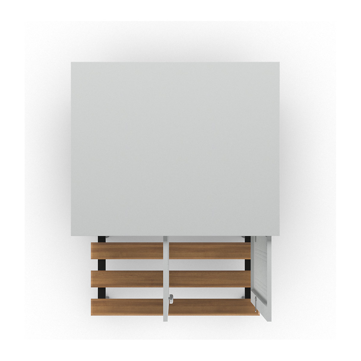 Vestiar Berlin 1 cu bancă – Wolf (Imagine produs 5)-4