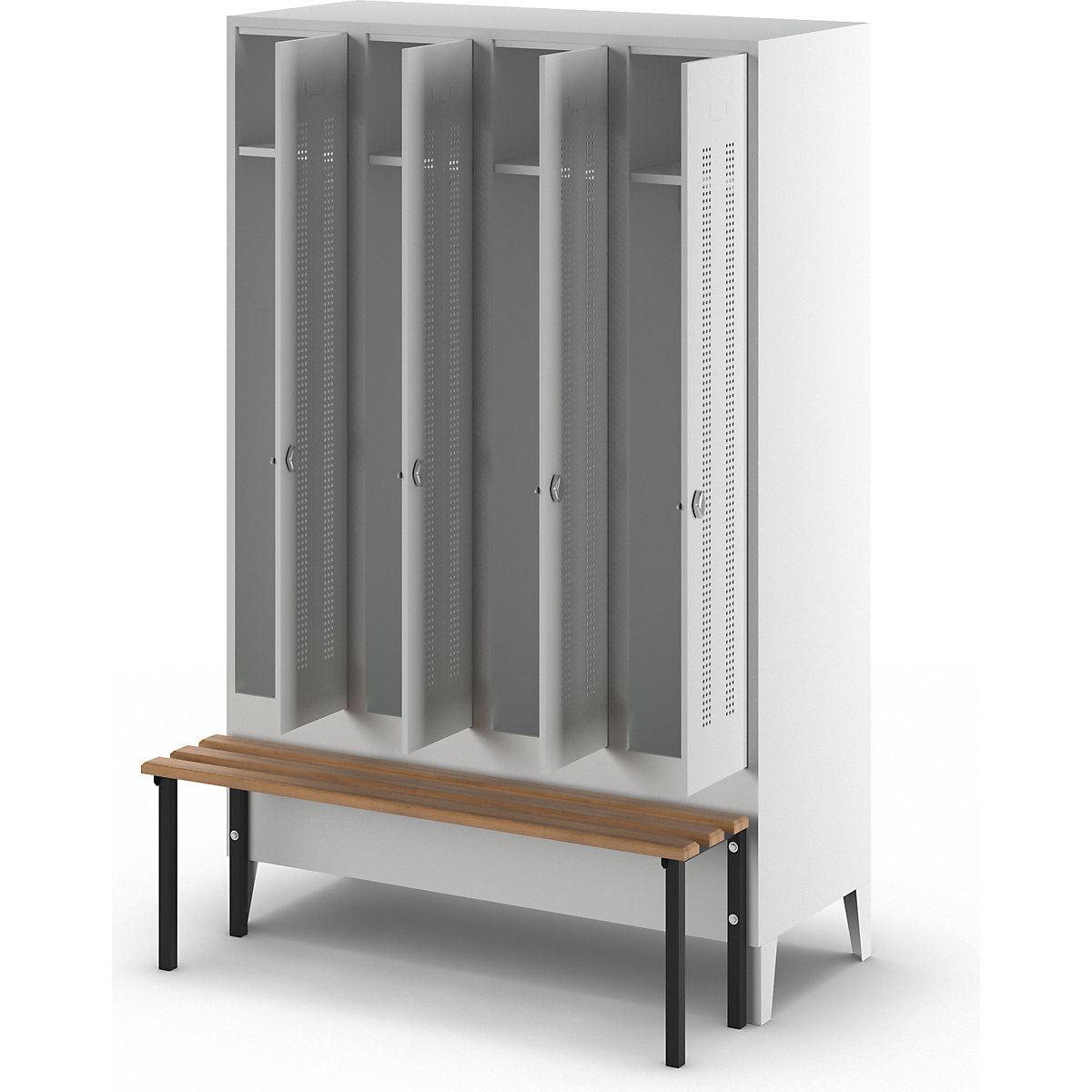Vestiar Berlin 1 cu bancă – Wolf (Imagine produs 7)-6