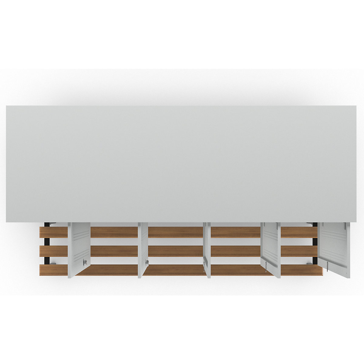 Vestiar Berlin 1 cu bancă – Wolf (Imagine produs 5)-4