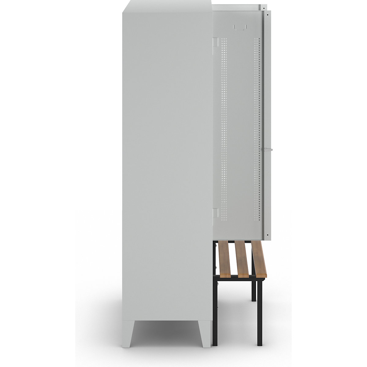 Vestiar Berlin 1 cu bancă – Wolf (Imagine produs 3)-2
