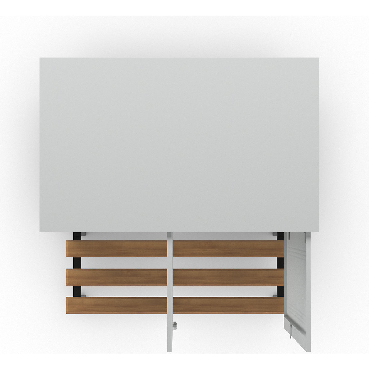 Vestiar Berlin 1 cu bancă – Wolf (Imagine produs 5)-4
