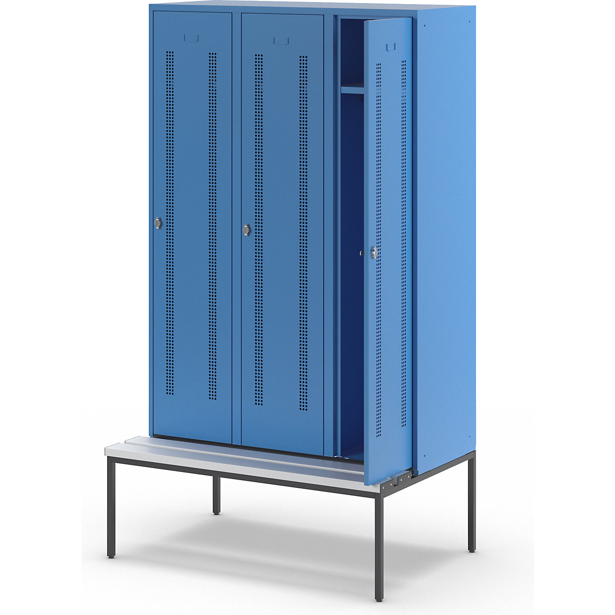 Vestiar Berlin 1 cu bancă – Wolf (Imagine produs 7)-6
