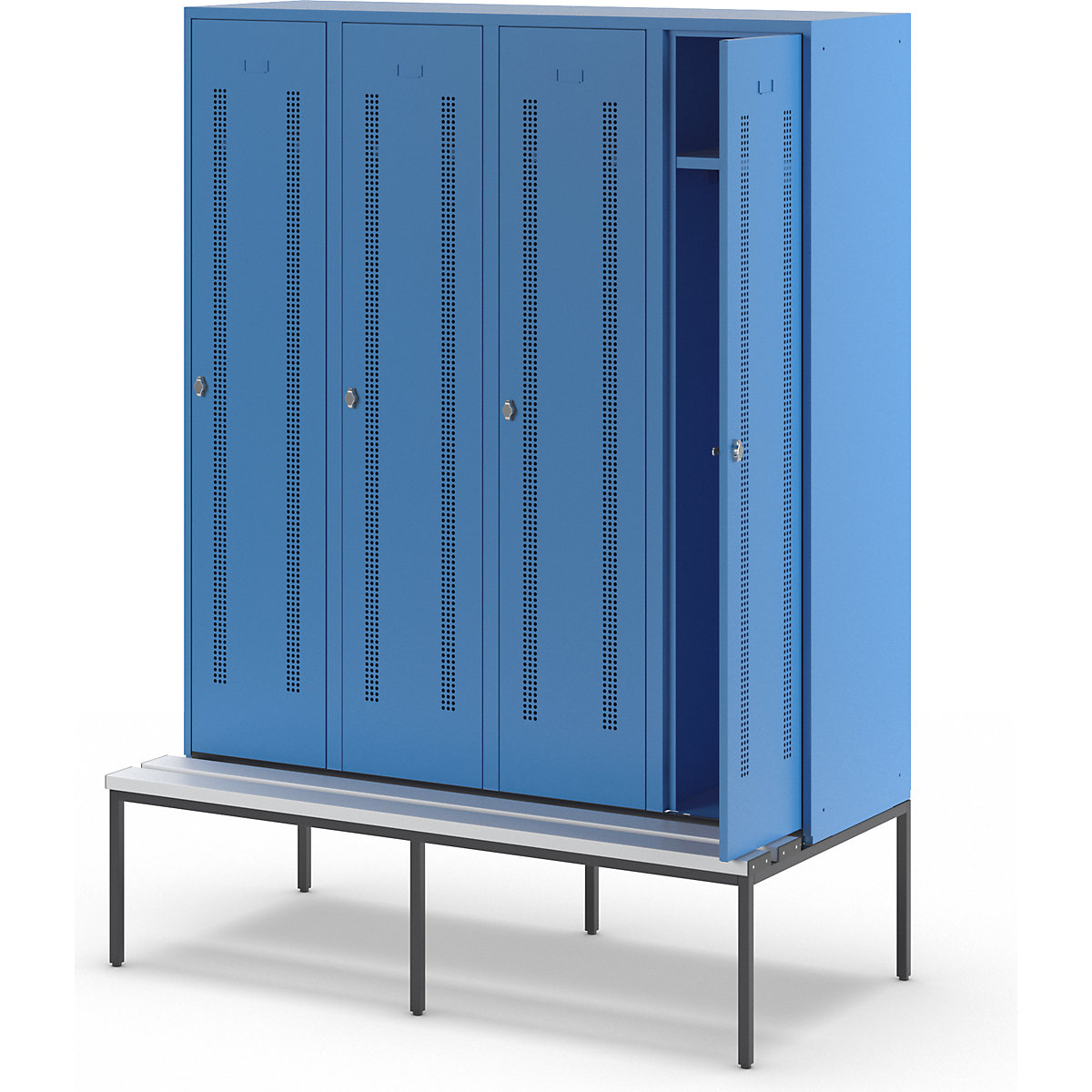 Vestiar Berlin 1 cu bancă – Wolf (Imagine produs 7)-6