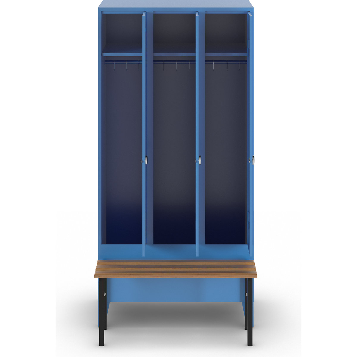 Vestiar Berlin 1 cu bancă – Wolf (Imagine produs 2)-1