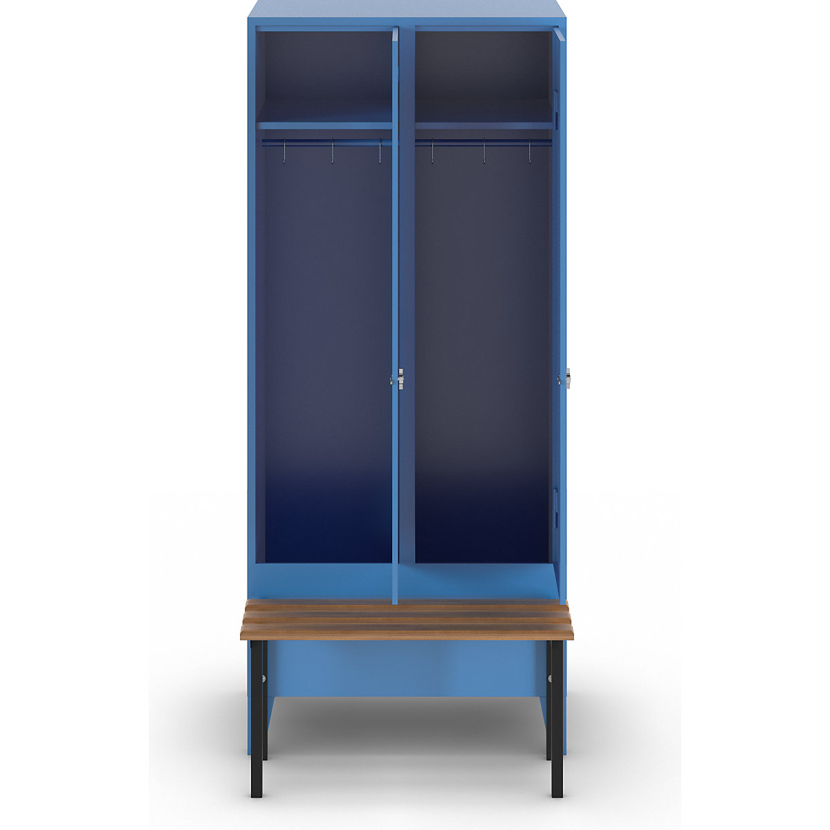 Vestiar Berlin 1 cu bancă – Wolf (Imagine produs 3)-2