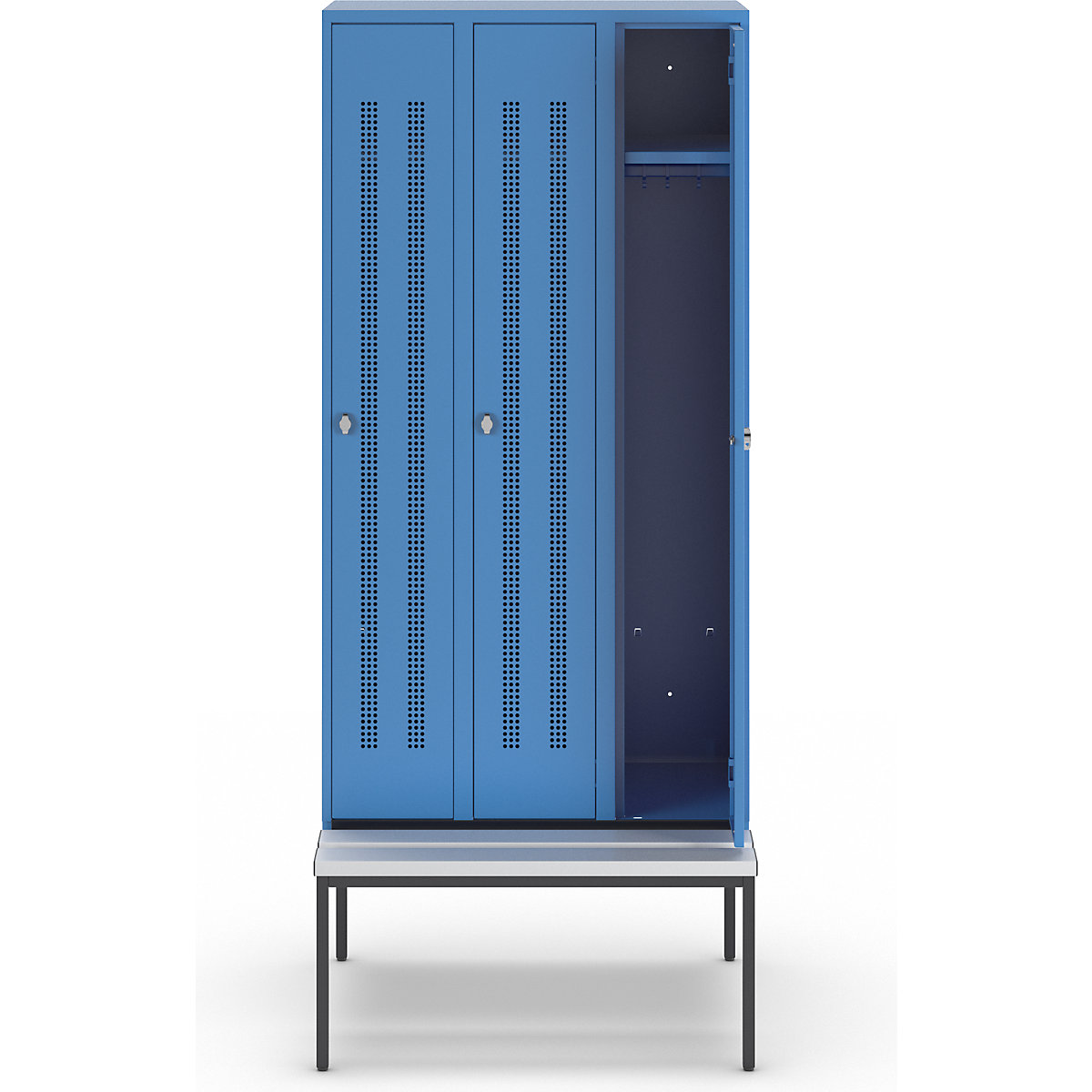 Vestiar Berlin 1 cu bancă – Wolf (Imagine produs 2)-1