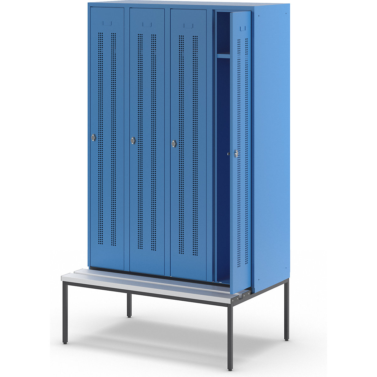 Vestiar Berlin 1 cu bancă – Wolf (Imagine produs 7)-6