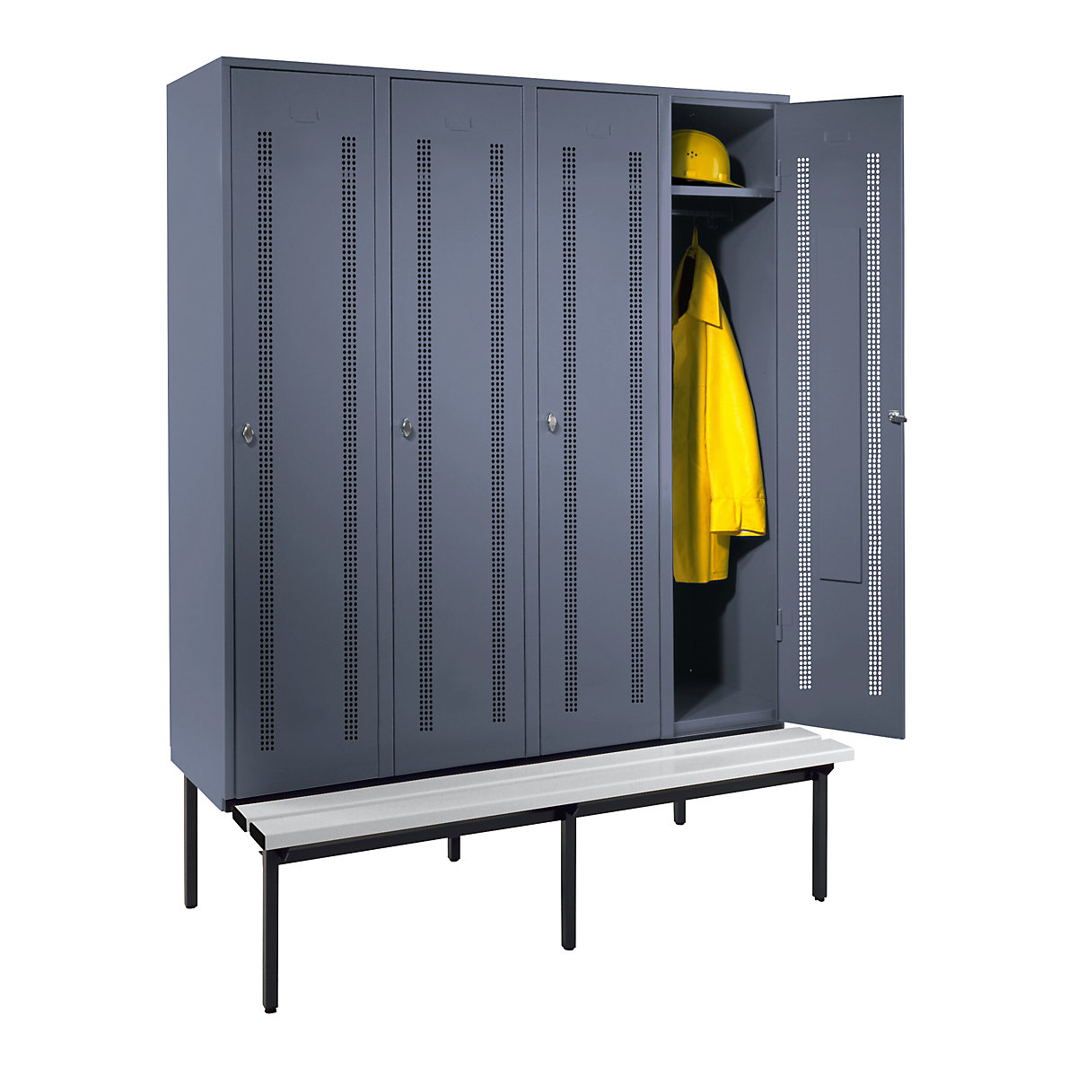 Vestiar Berlin 1 cu bancă – Wolf (Imagine produs 8)-7