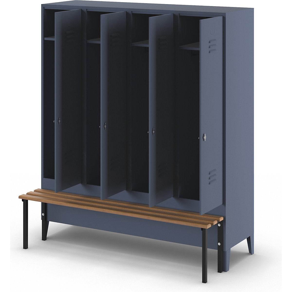 Vestiar Berlin 2 cu bancă – Wolf (Imagine produs 2)-1