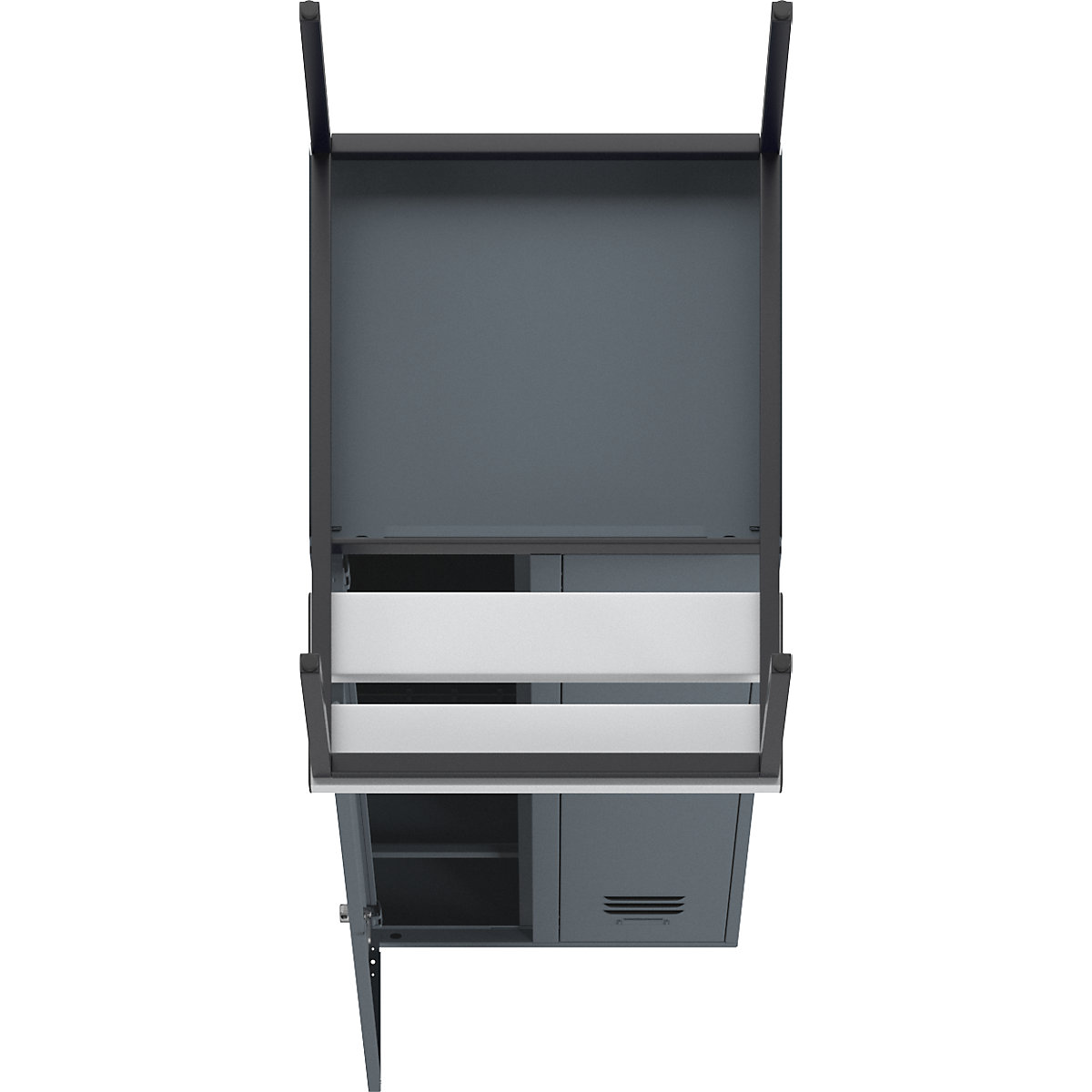 Vestiar Berlin 2 cu bancă – Wolf (Imagine produs 6)-5