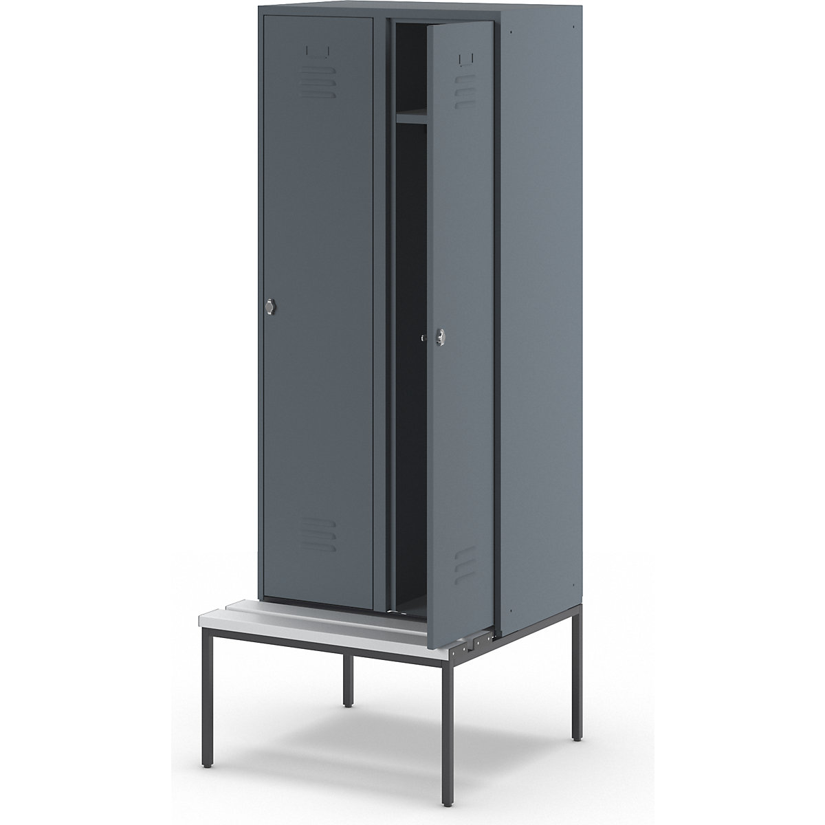 Vestiar Berlin 2 cu bancă – Wolf (Imagine produs 7)-6