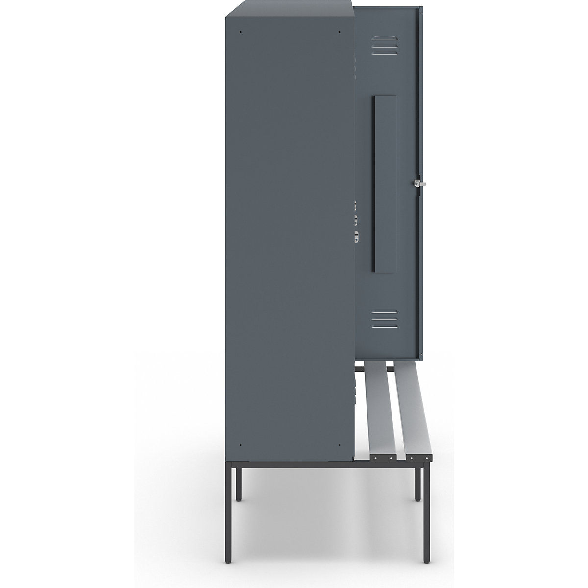 Vestiar Berlin 2 cu bancă – Wolf (Imagine produs 3)-2