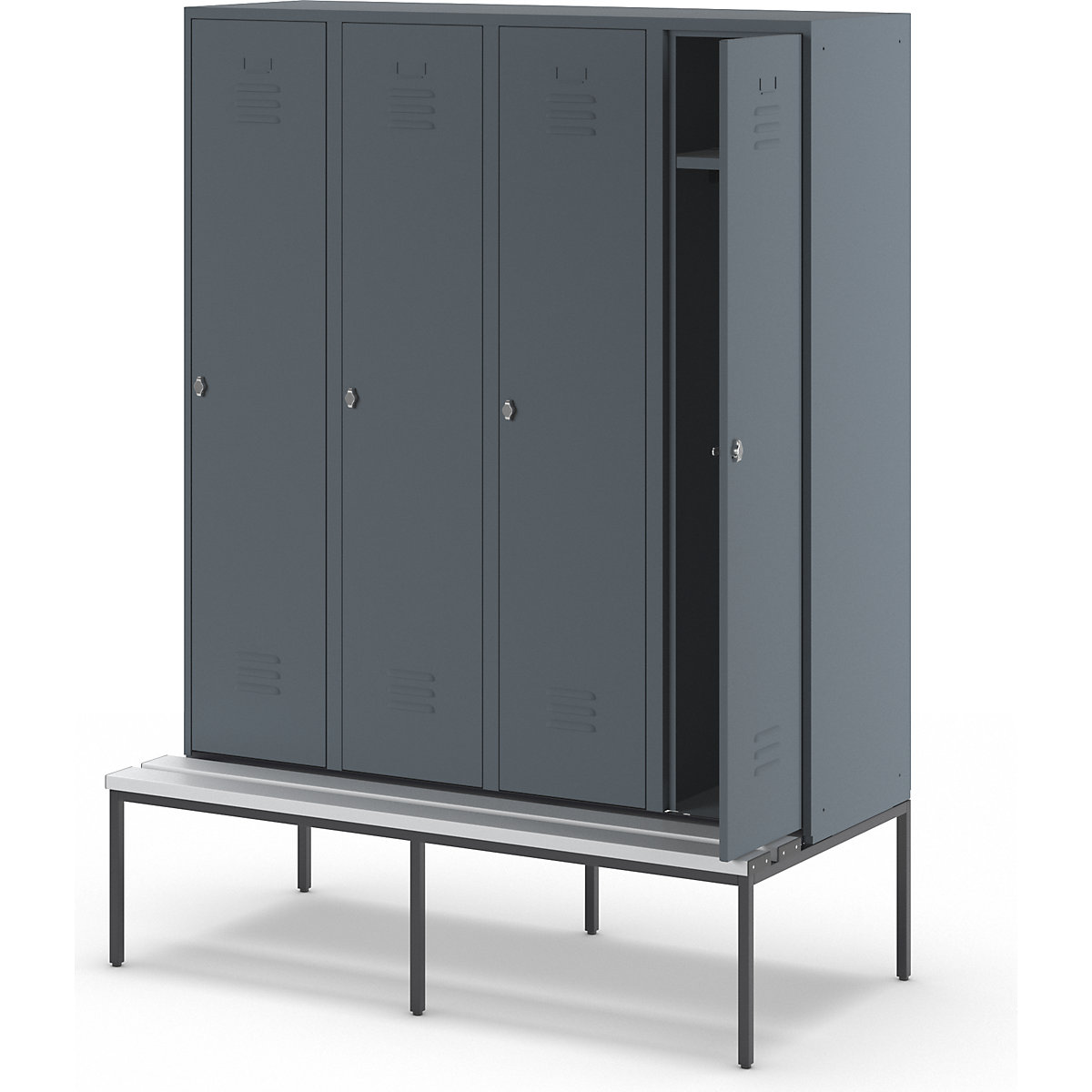 Vestiar Berlin 2 cu bancă – Wolf (Imagine produs 7)-6
