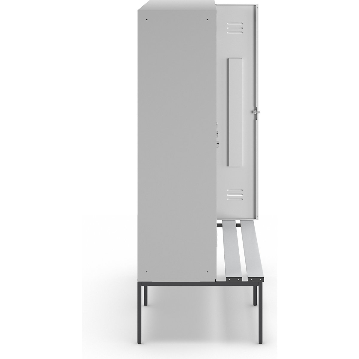 Vestiar Berlin 2 cu bancă – Wolf (Imagine produs 3)-2