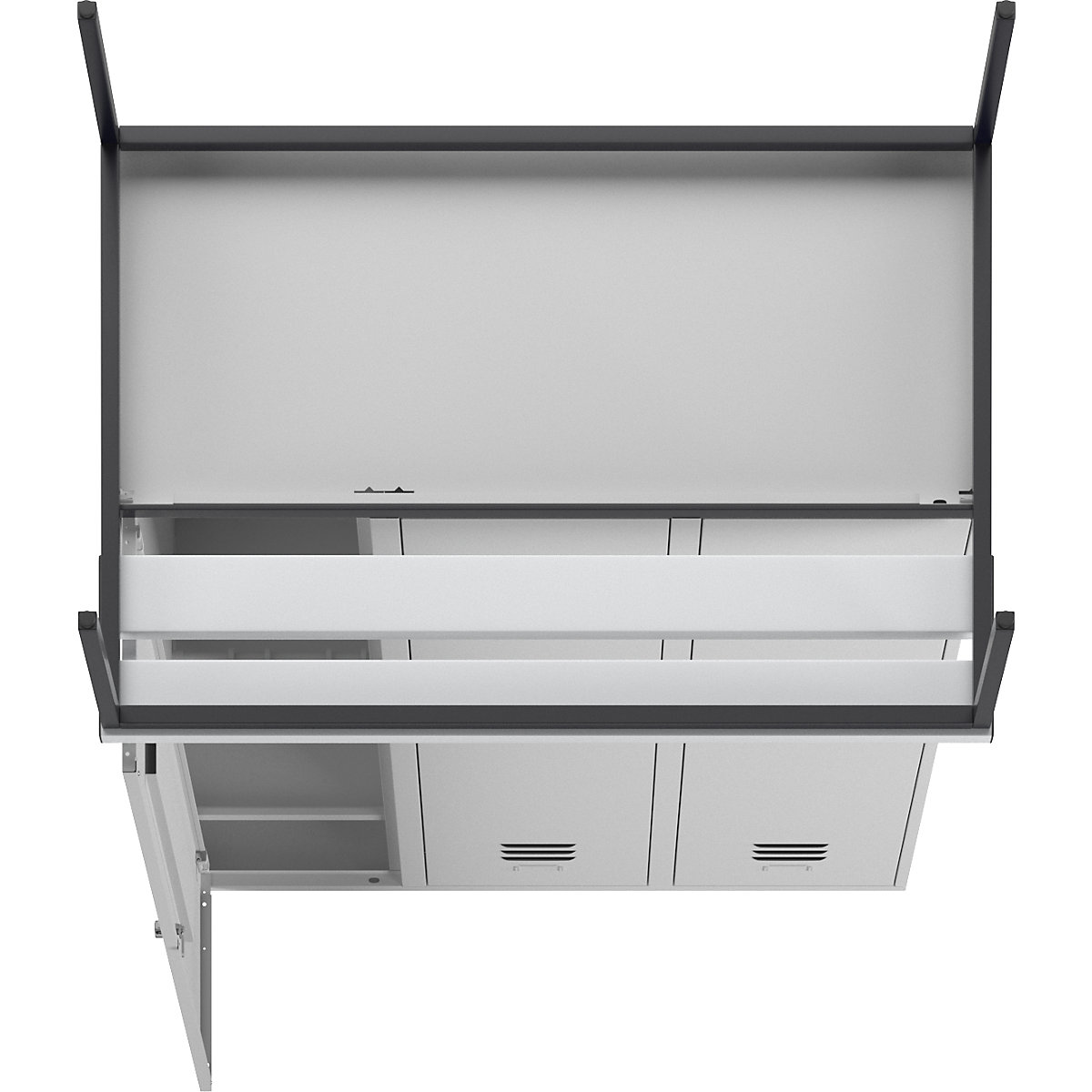 Vestiar Berlin 2 cu bancă – Wolf (Imagine produs 6)-5