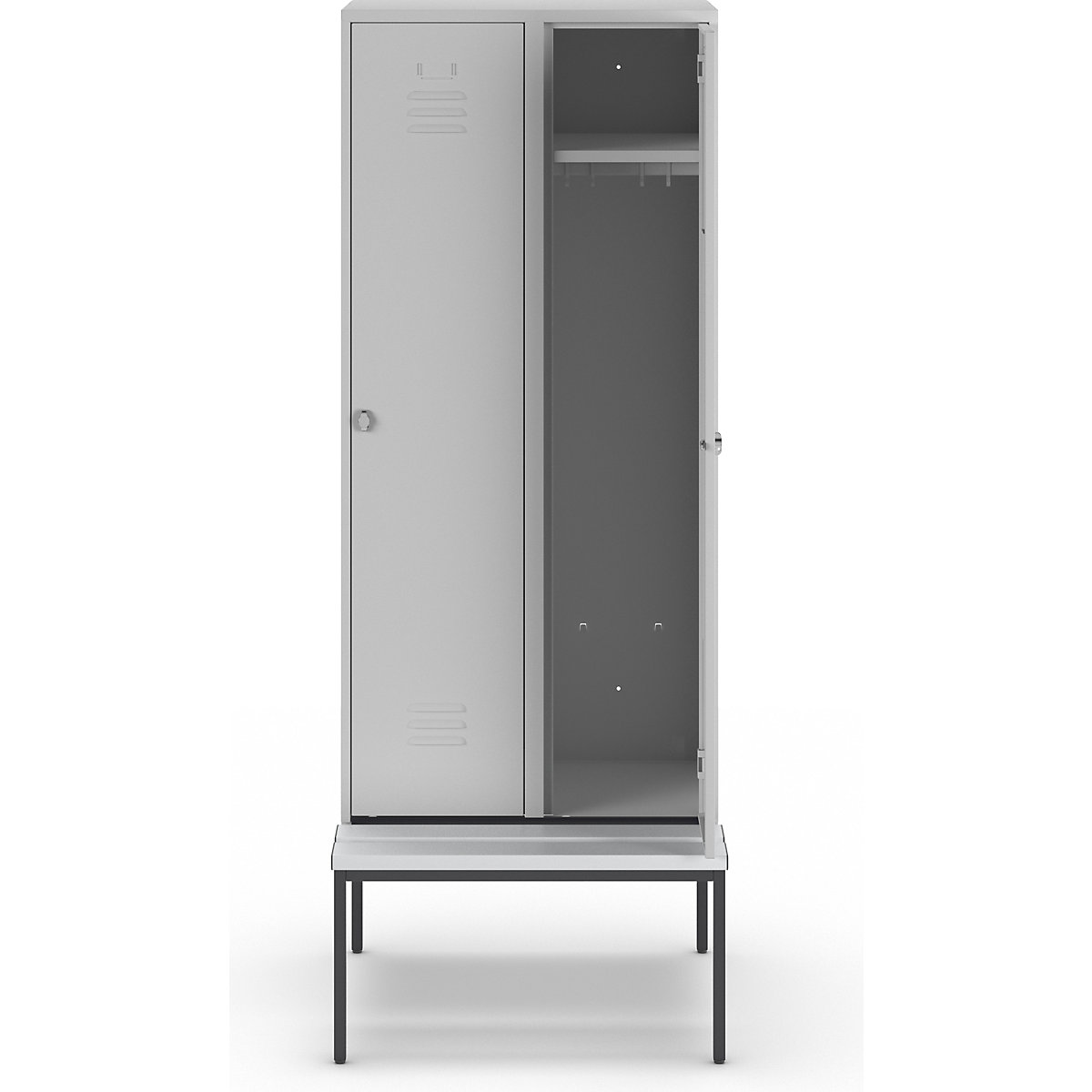 Vestiar Berlin 2 cu bancă – Wolf (Imagine produs 2)-1
