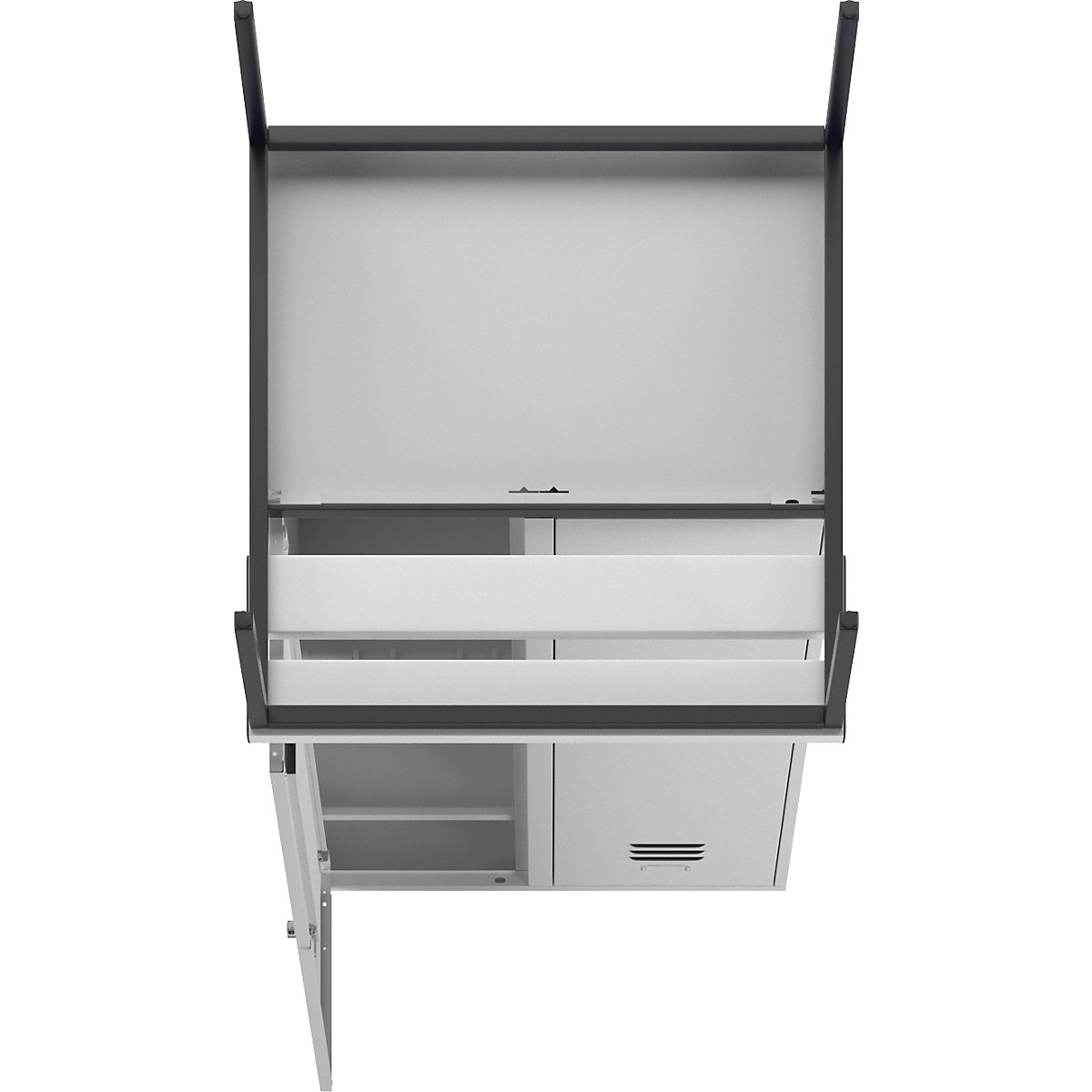 Vestiar Berlin 2 cu bancă – Wolf (Imagine produs 6)-5