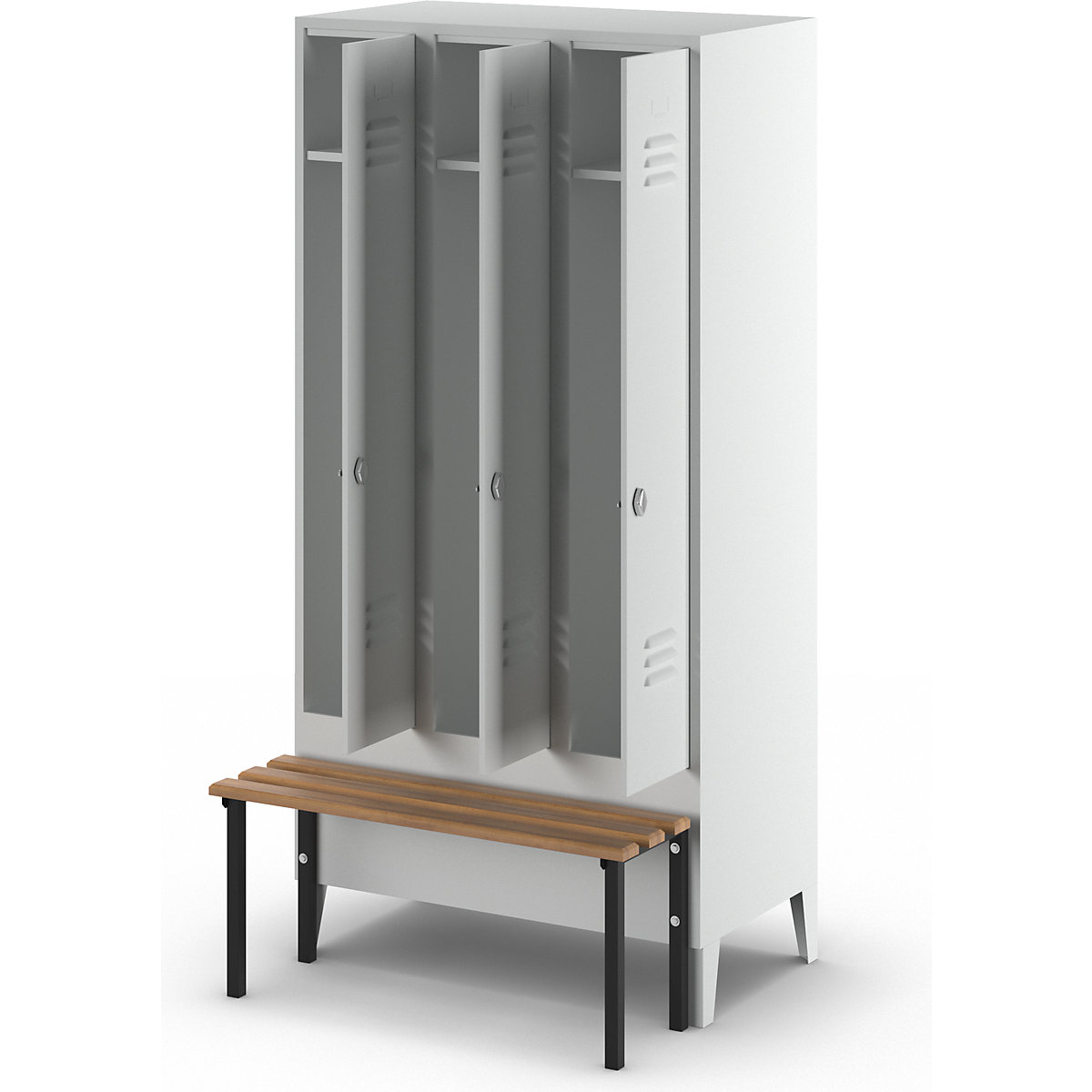 Vestiar Berlin 2 cu bancă – Wolf (Imagine produs 7)-6