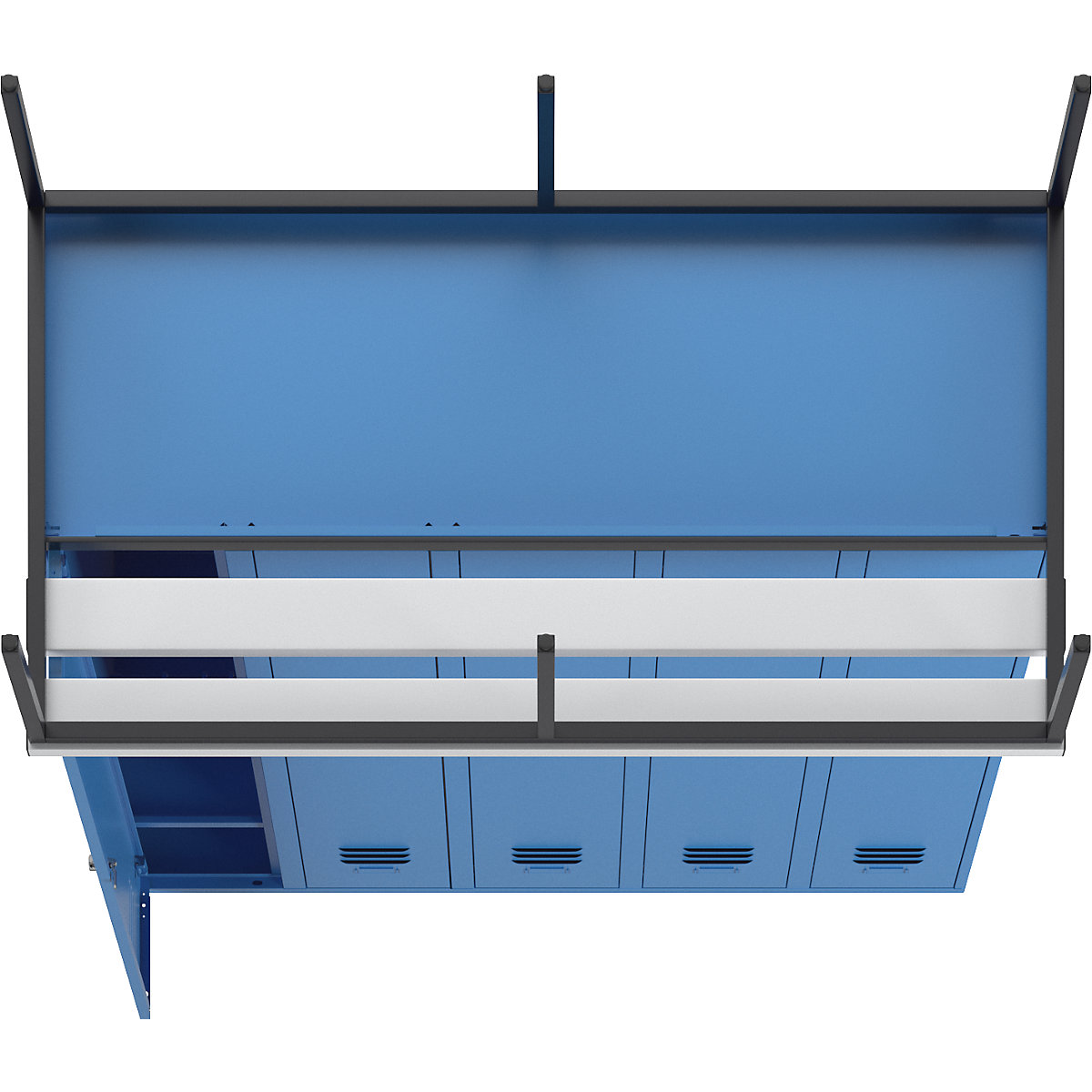 Vestiar Berlin 2 cu bancă – Wolf (Imagine produs 6)-5