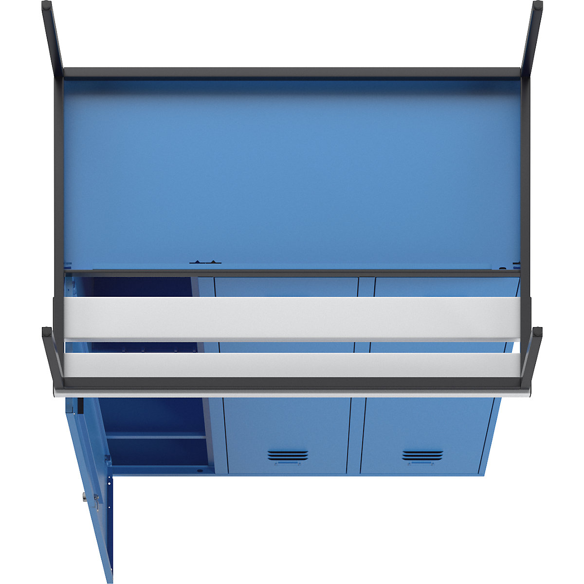 Vestiar Berlin 2 cu bancă – Wolf (Imagine produs 6)-5