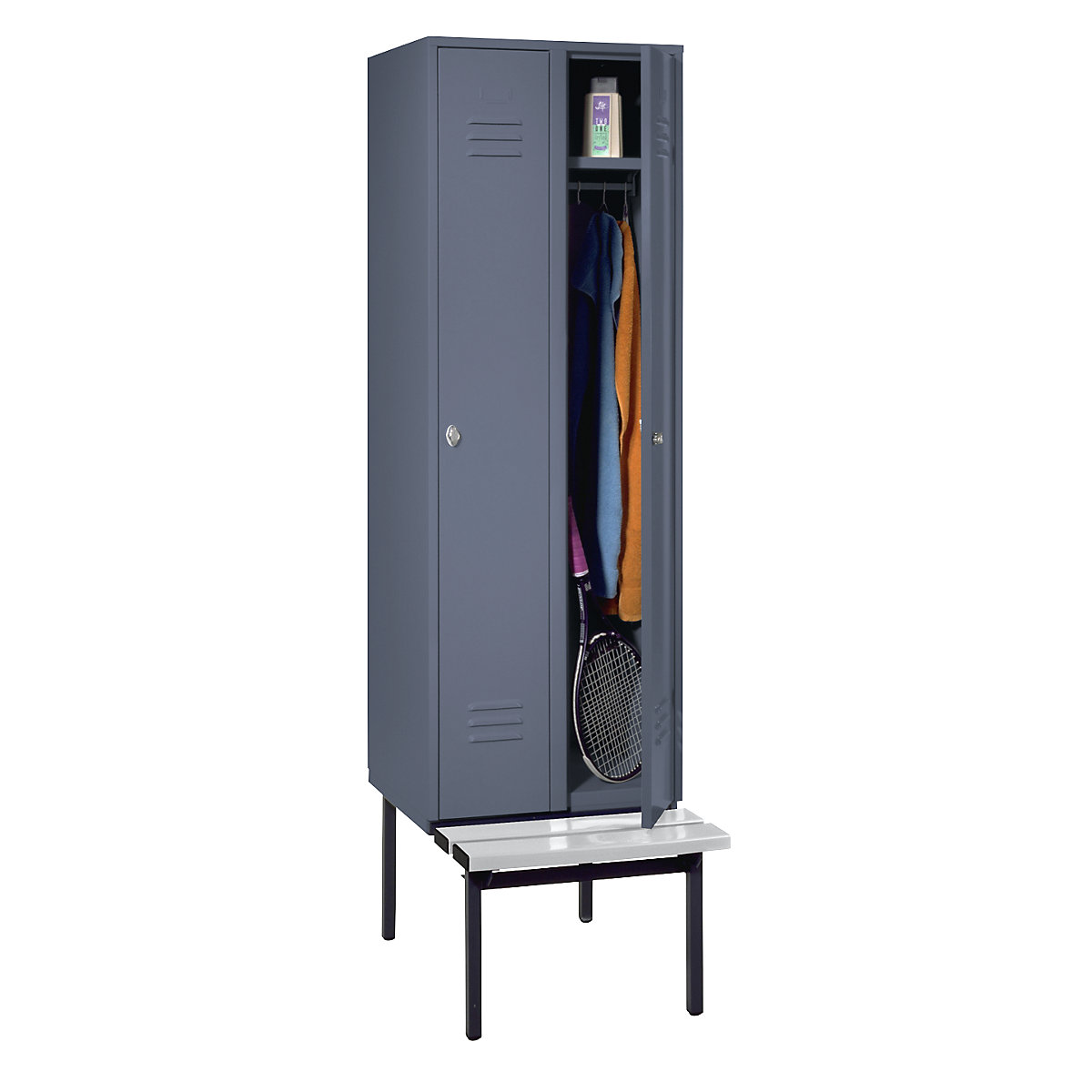 Vestiar Berlin 2 cu bancă – Wolf (Imagine produs 8)-7