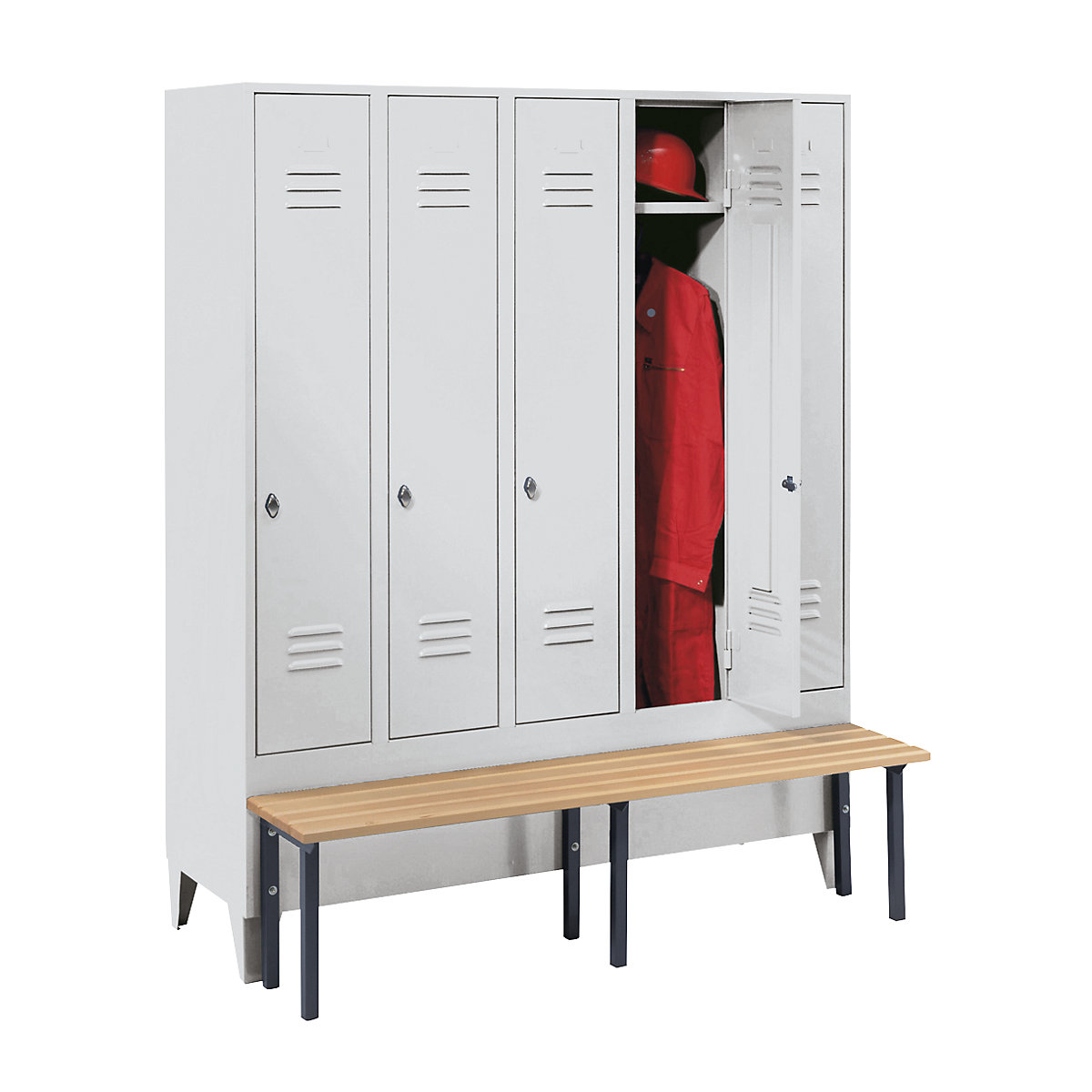 Vestiar Berlin 2 cu bancă – Wolf (Imagine produs 8)-7