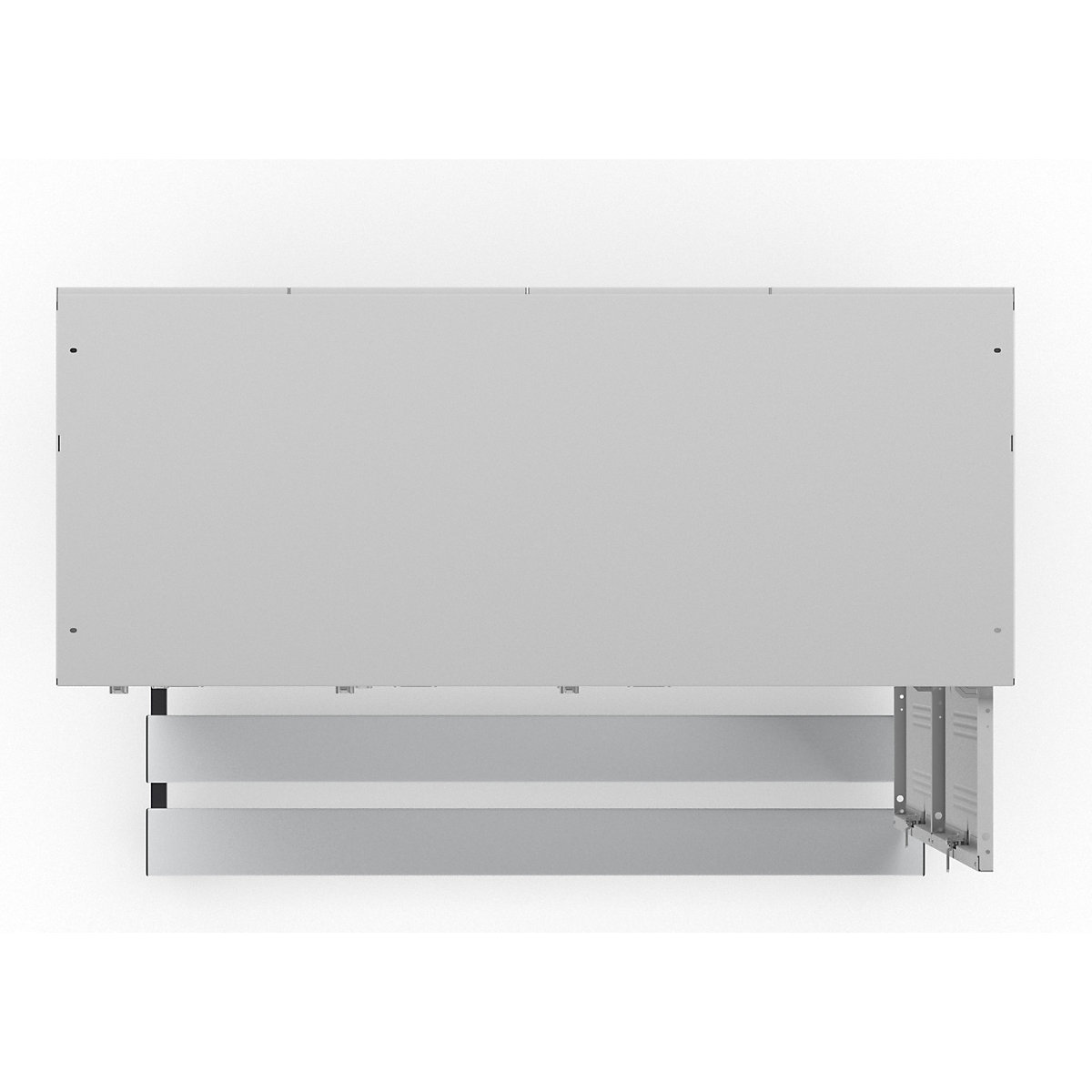 Vestiar cu două niveluri Berlin 1 cu bancă – Wolf (Imagine produs 5)-4