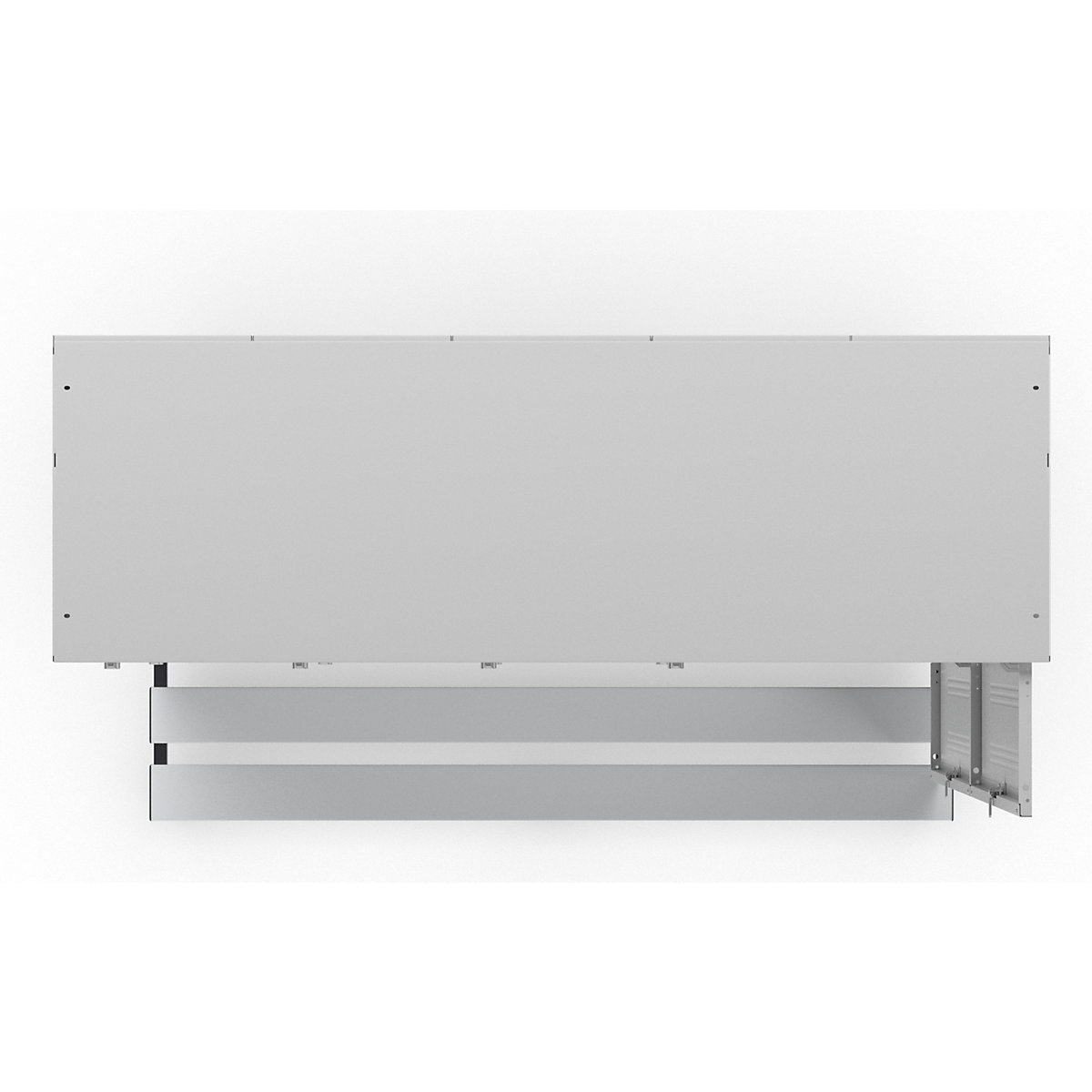 Vestiar cu două niveluri Berlin 1 cu bancă – Wolf (Imagine produs 5)-4