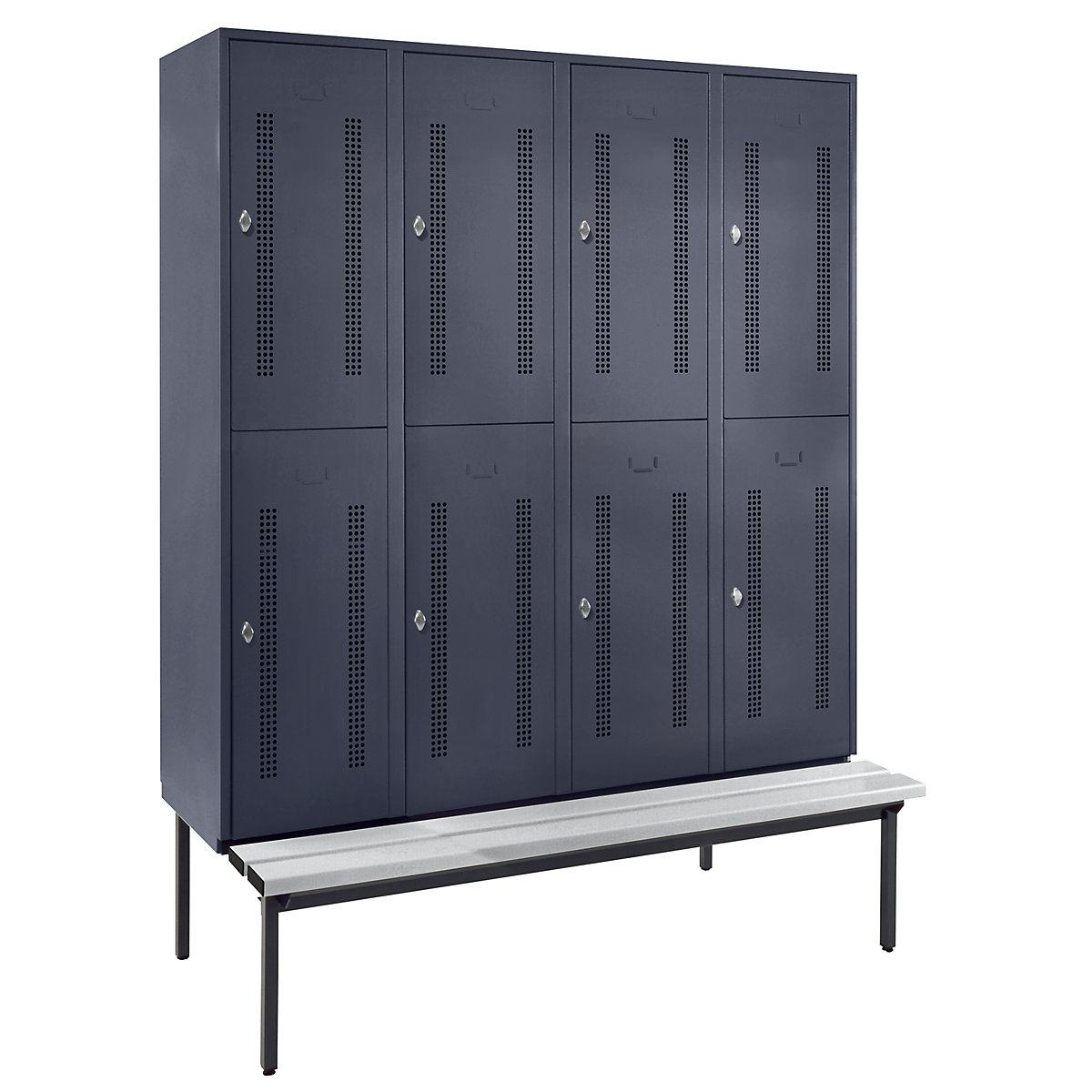 Vestiar cu două niveluri Berlin 1 cu bancă – Wolf (Imagine produs 8)-7