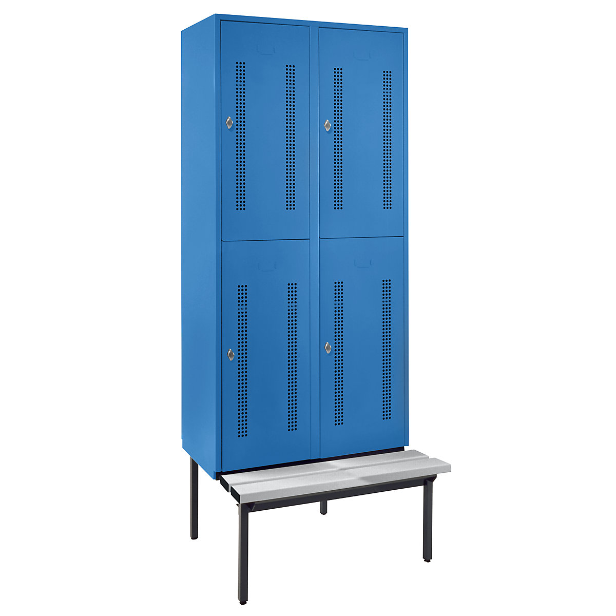 Vestiar cu două niveluri Berlin 1 cu bancă – Wolf (Imagine produs 8)-7